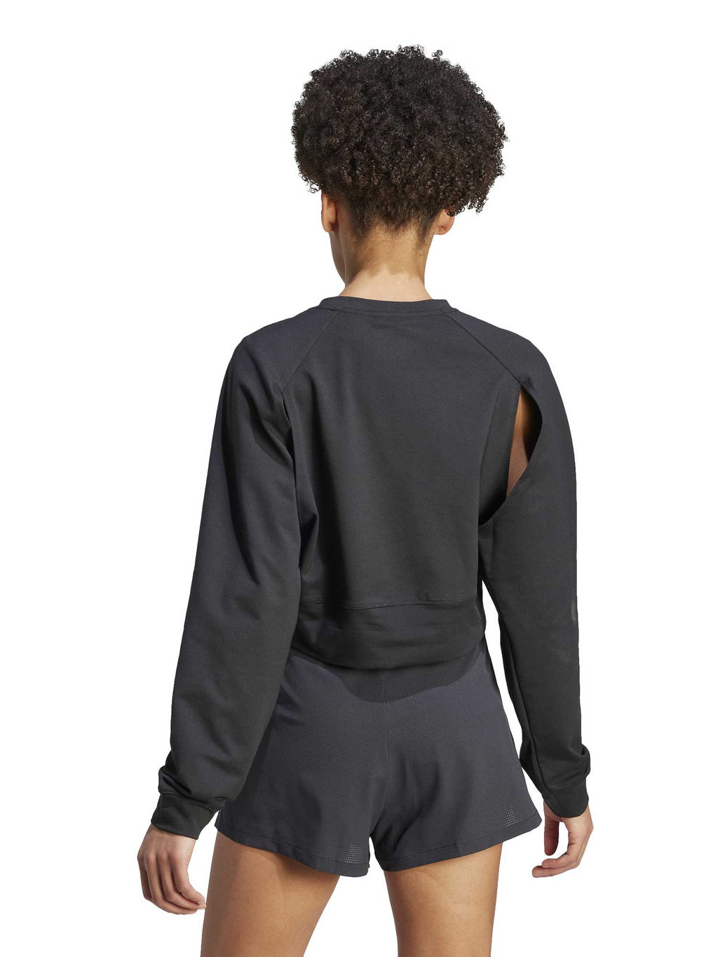 ADIDAS PERFORMANCE Блуза Power AEROREADY Crop Cover-Up