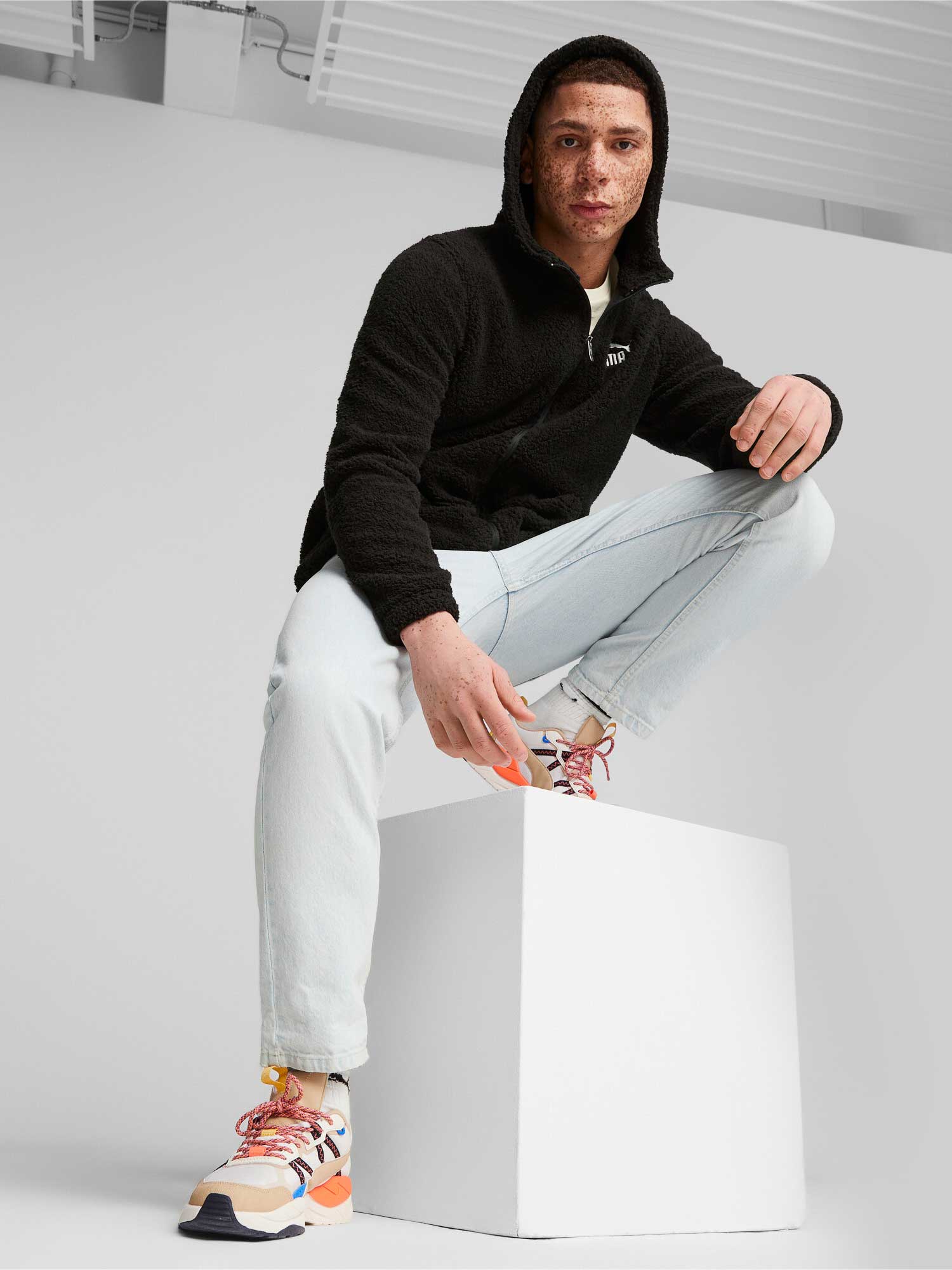 PUMA Суитшърт ESS ELEVATED Sherpa