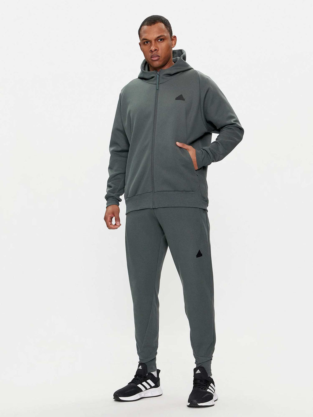 ADIDAS SPORTSWEAR Суитшърт Z.N.E. Winterized Full-Zip Hooded