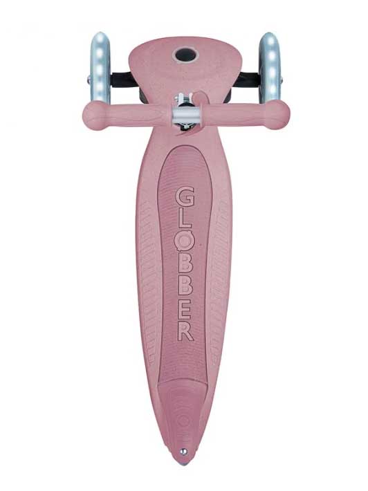 GLOBBER Тротинетка JUNIOR FOLDABLE LIGHTS ECOLOGIC