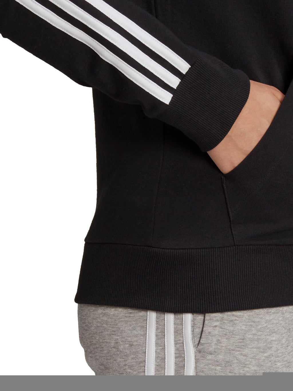 ADIDAS SPORTSWEAR Суитшърт Essentials Single 3-S Full-Zip