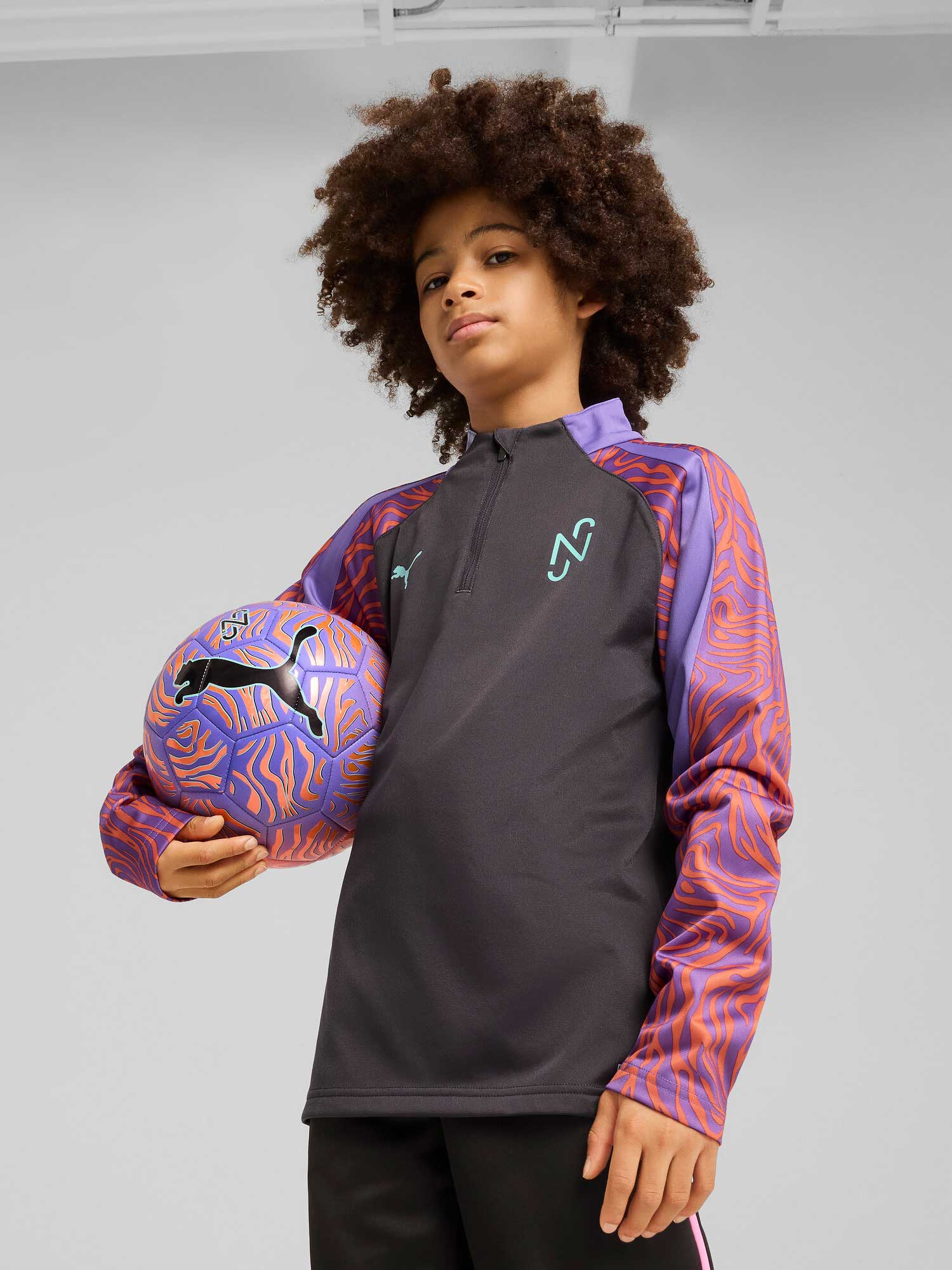 PUMA Блуза Neymar JR Creativity 1/4 zip Jr