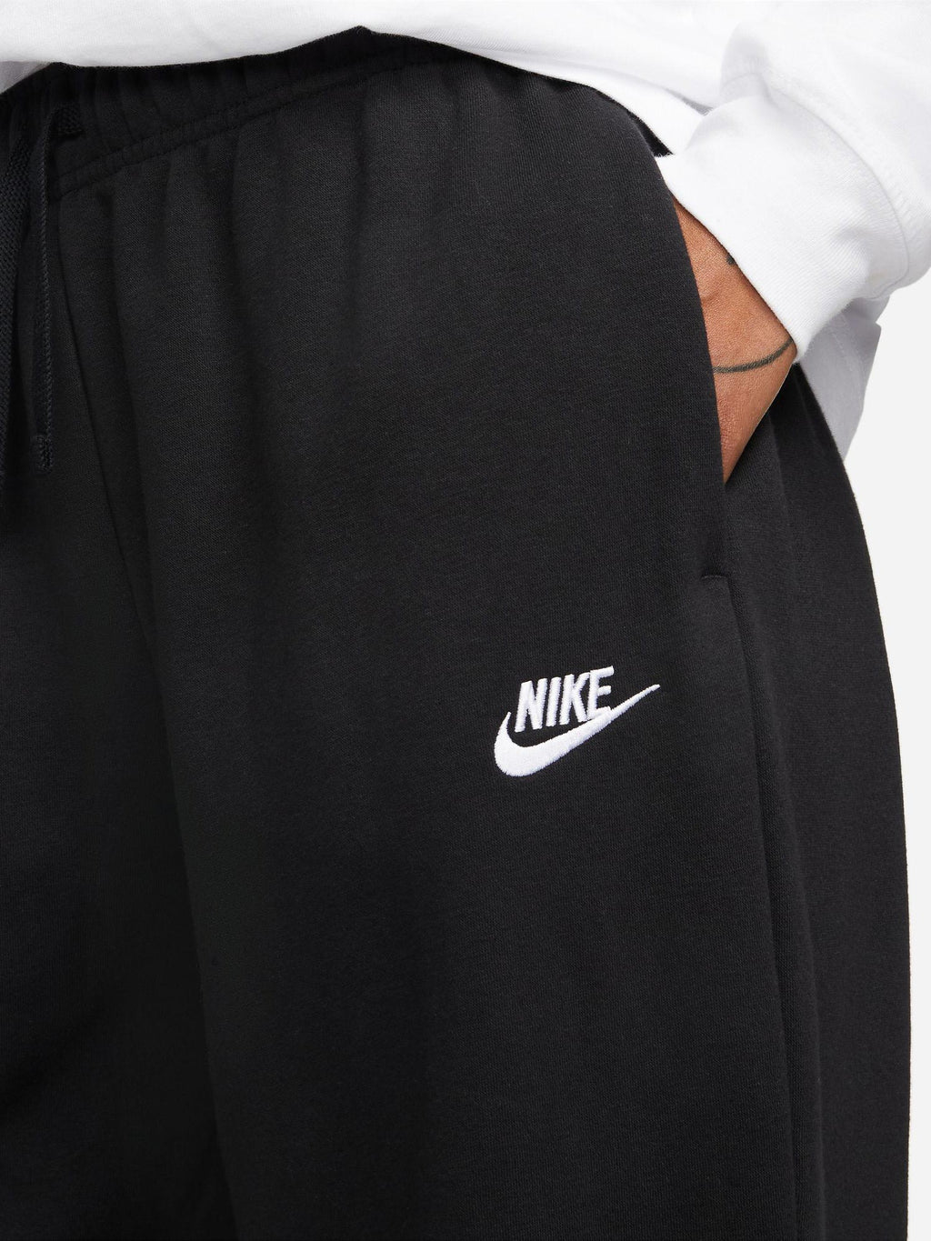 NIKE Спортно долнище W CLUB FLC MR OS