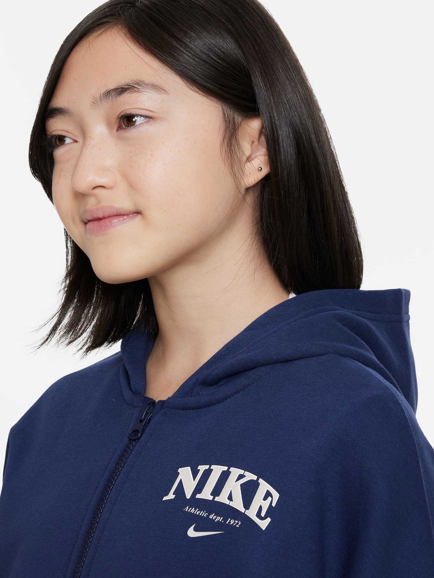 NIKE Суитшърт G NSW TREND FLC FZ HOODIE PRNT
