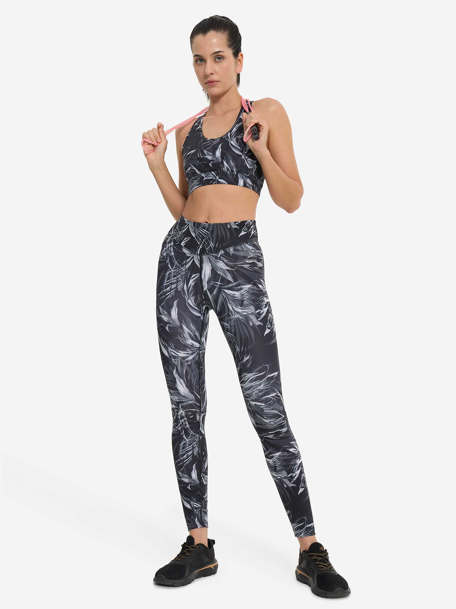 DEMIX Клин W D Fitness GYM AOP Leggings