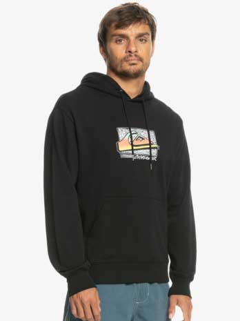 QUIKSILVER Суитшърт RETRO FADE HOODIE