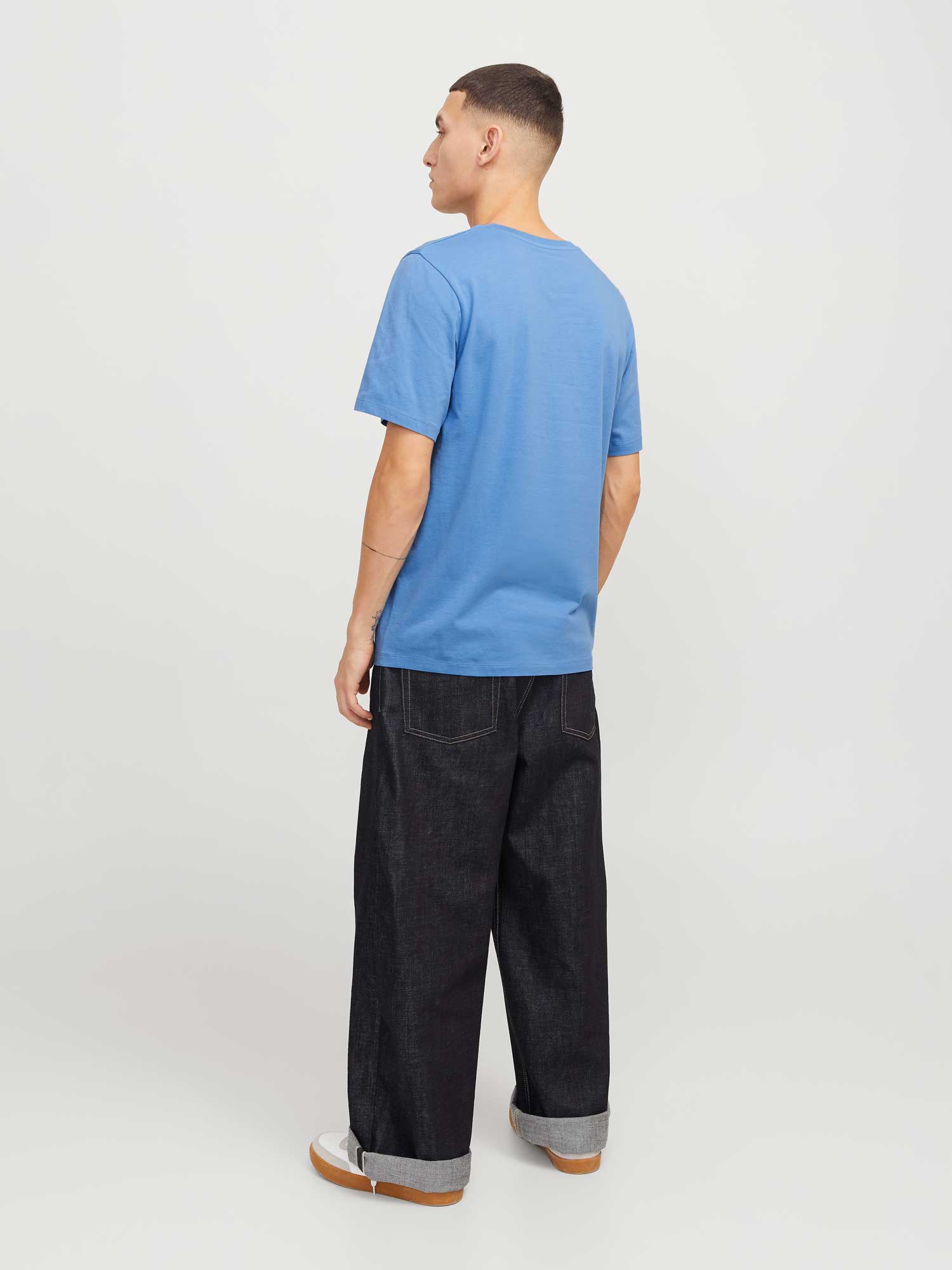 JACK & JONES Тениска JJELOGO TEE SS O-NECK 2 COL SS25 SN