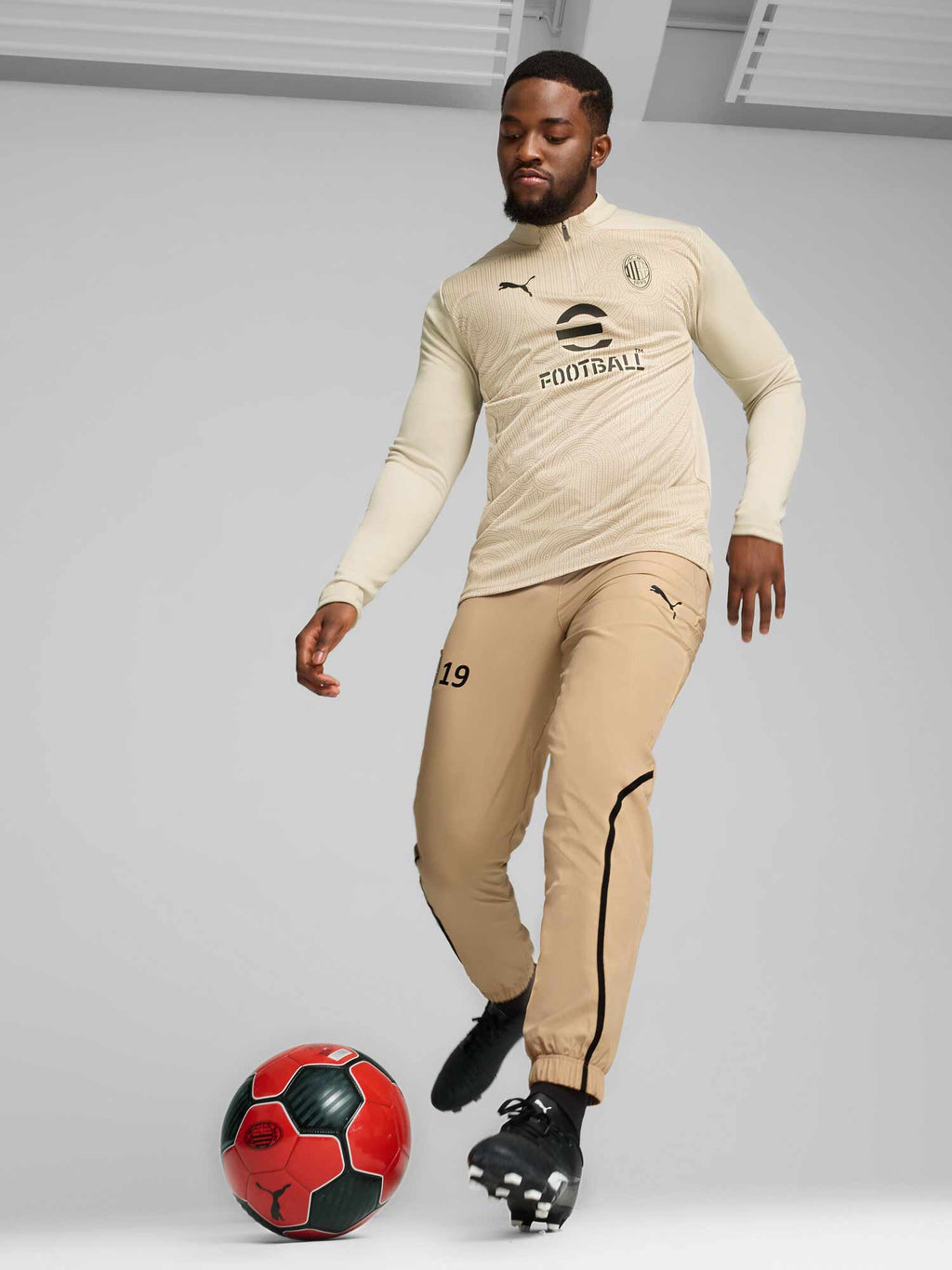 PUMA Блуза ACM Prematch 1/4 Zip Top