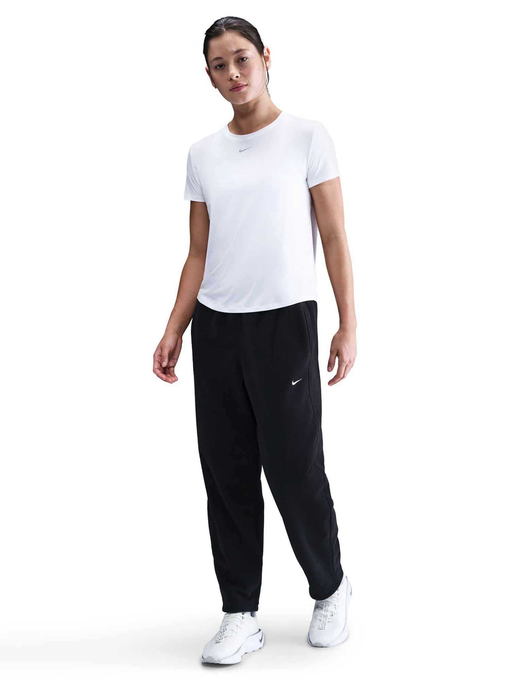 NIKE Спортно долнище W NK ONE TF MR FL PANT POLAR