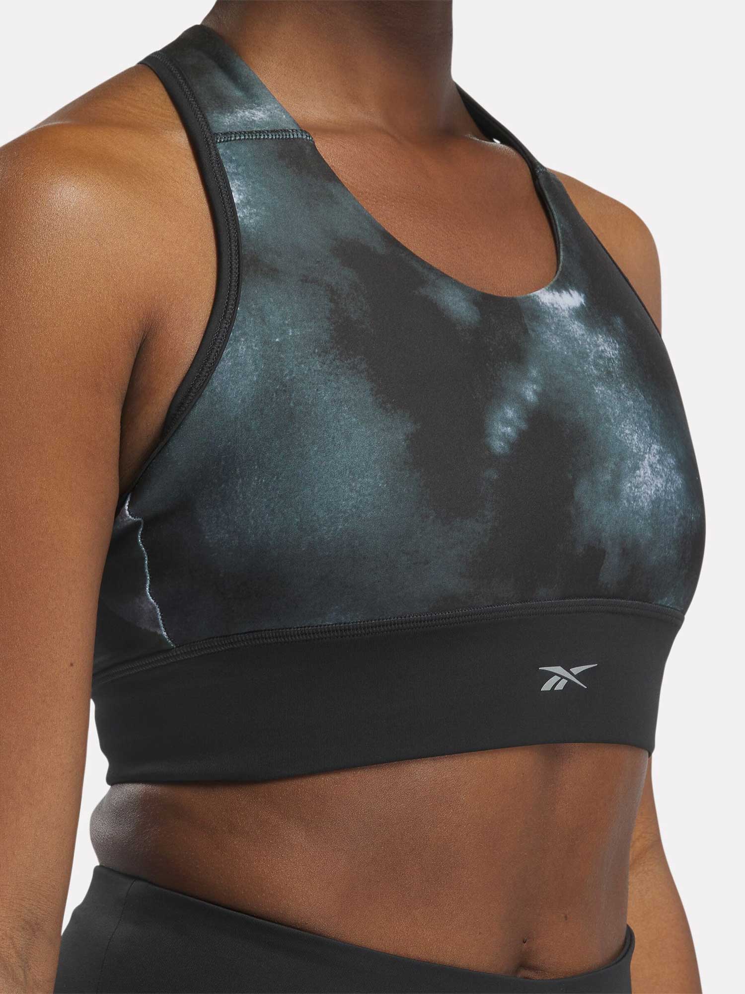 REEBOK Спортен сутиен Running AOP Bra