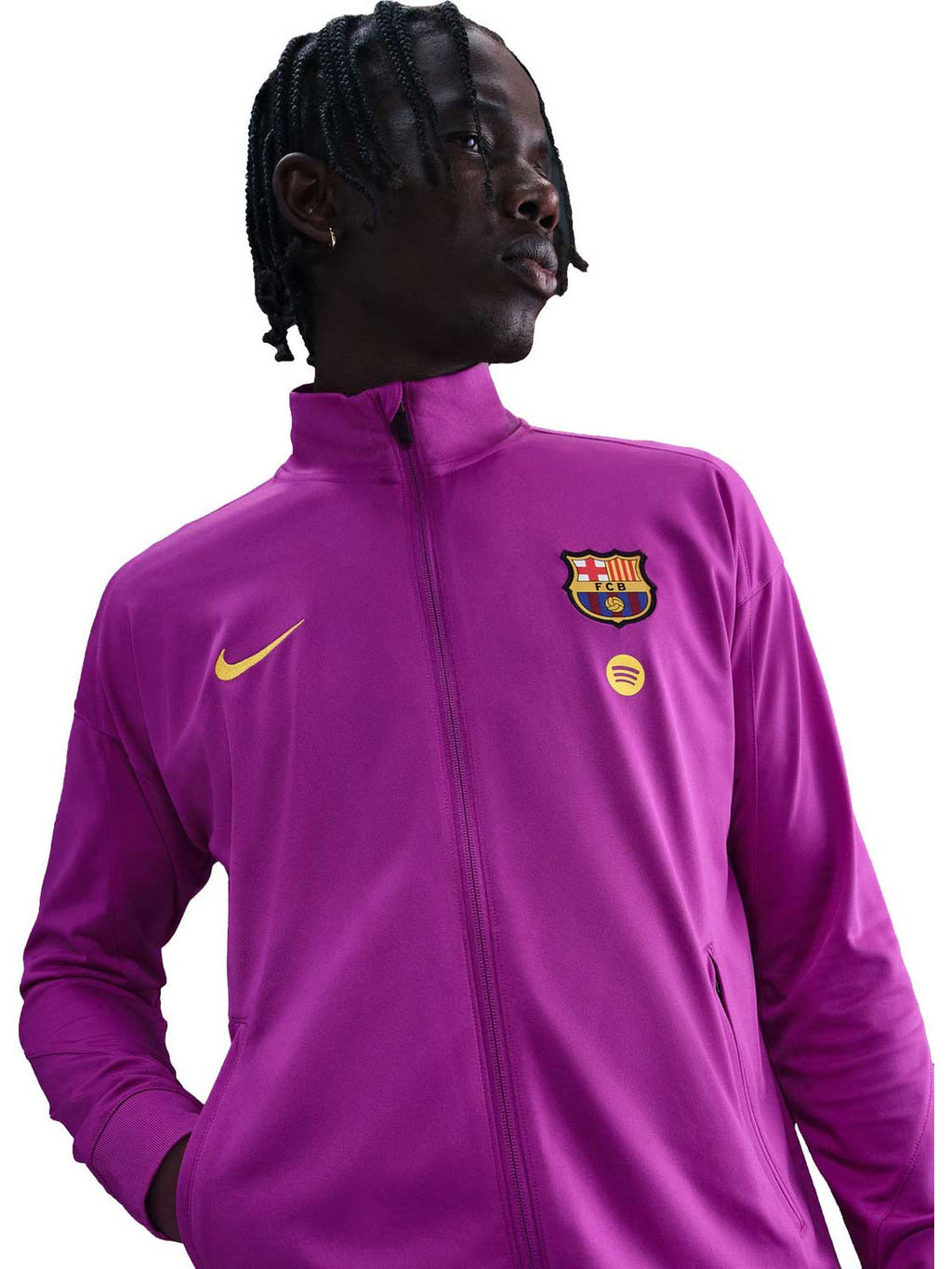 NIKE Спортен екип FCB M NK DF STRK TRK SUIT K
