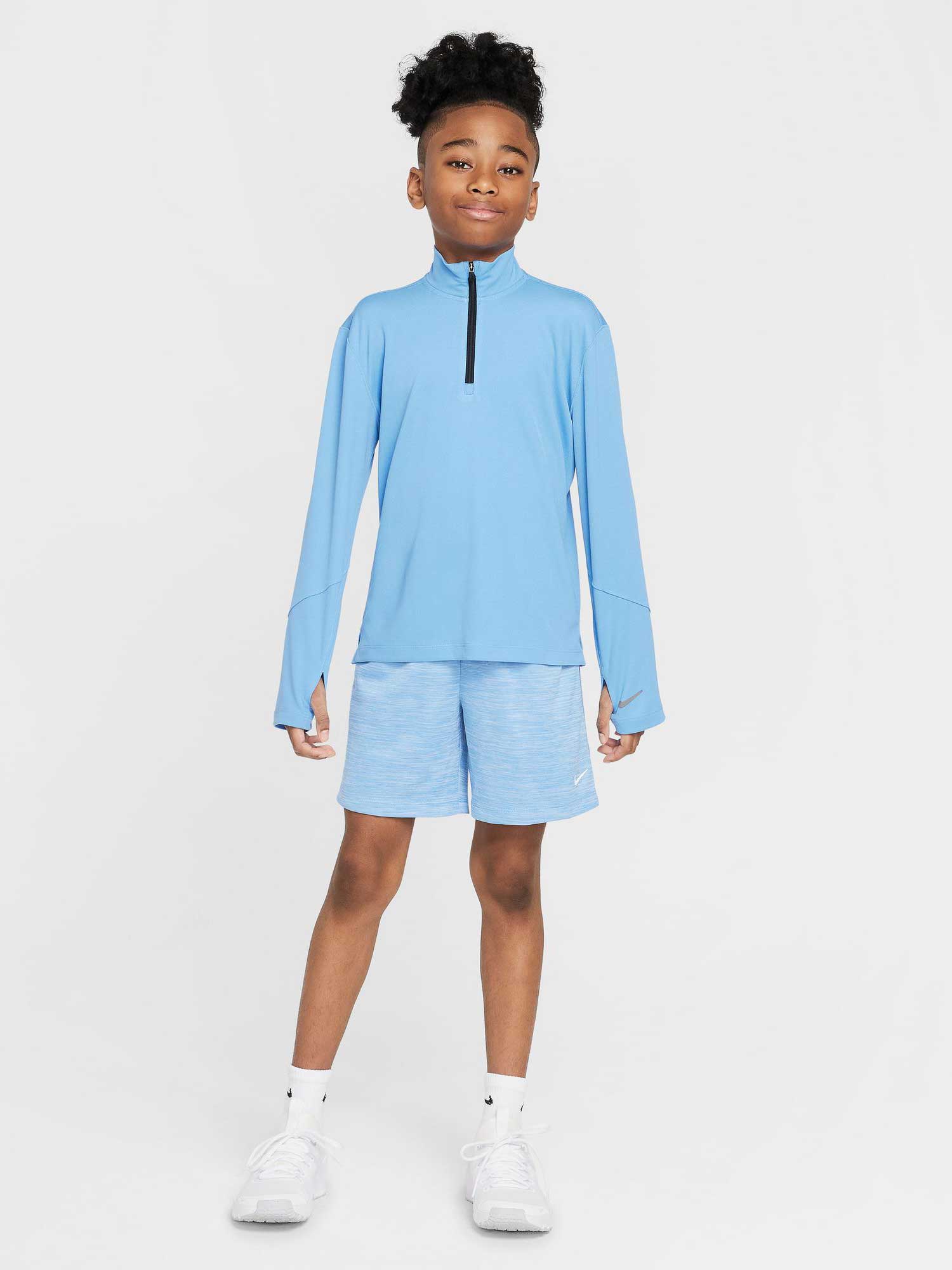 NIKE Блуза B NK DF UV MULTI LS HZ TOP ESS