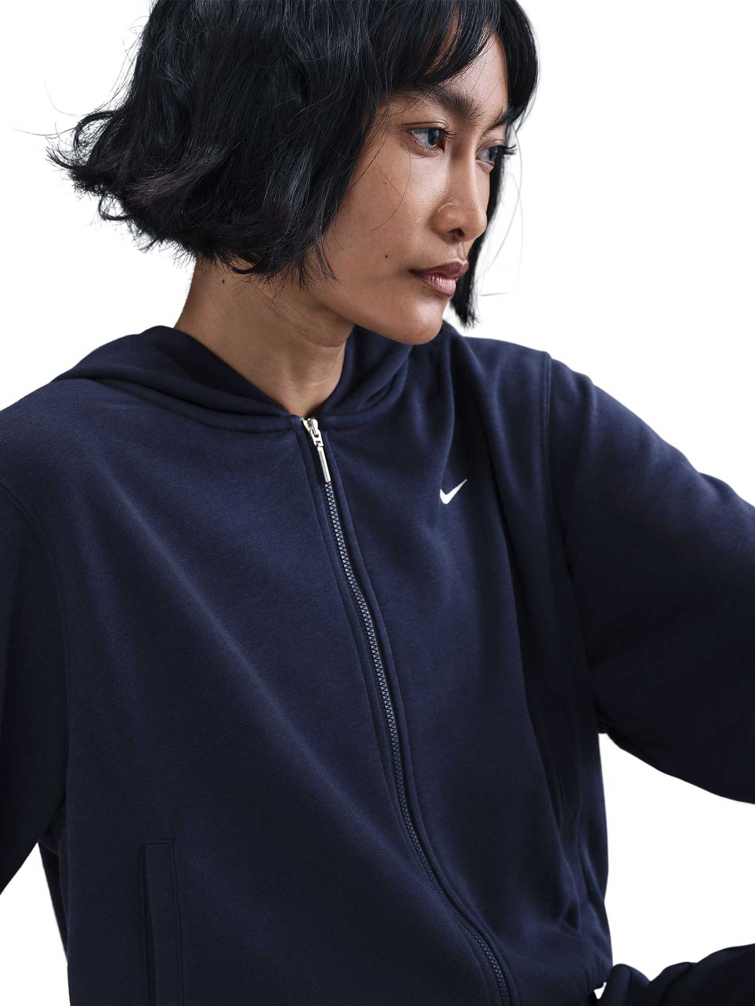 NIKE Суитшърт W NSW NK CHLL FT FZ HDY
