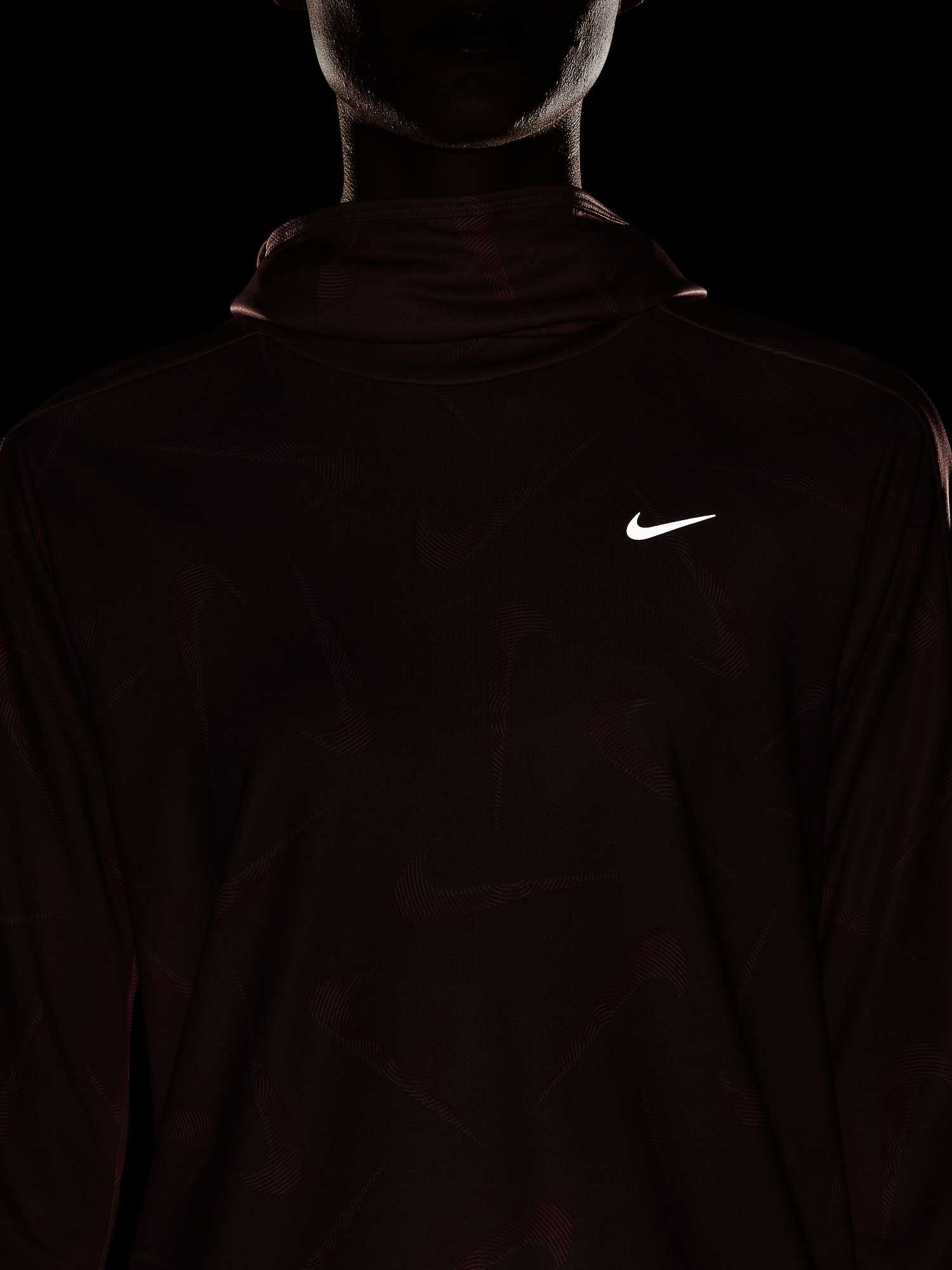 NIKE Суитшърт W NK DF SWSH PRNT PACER HOODED