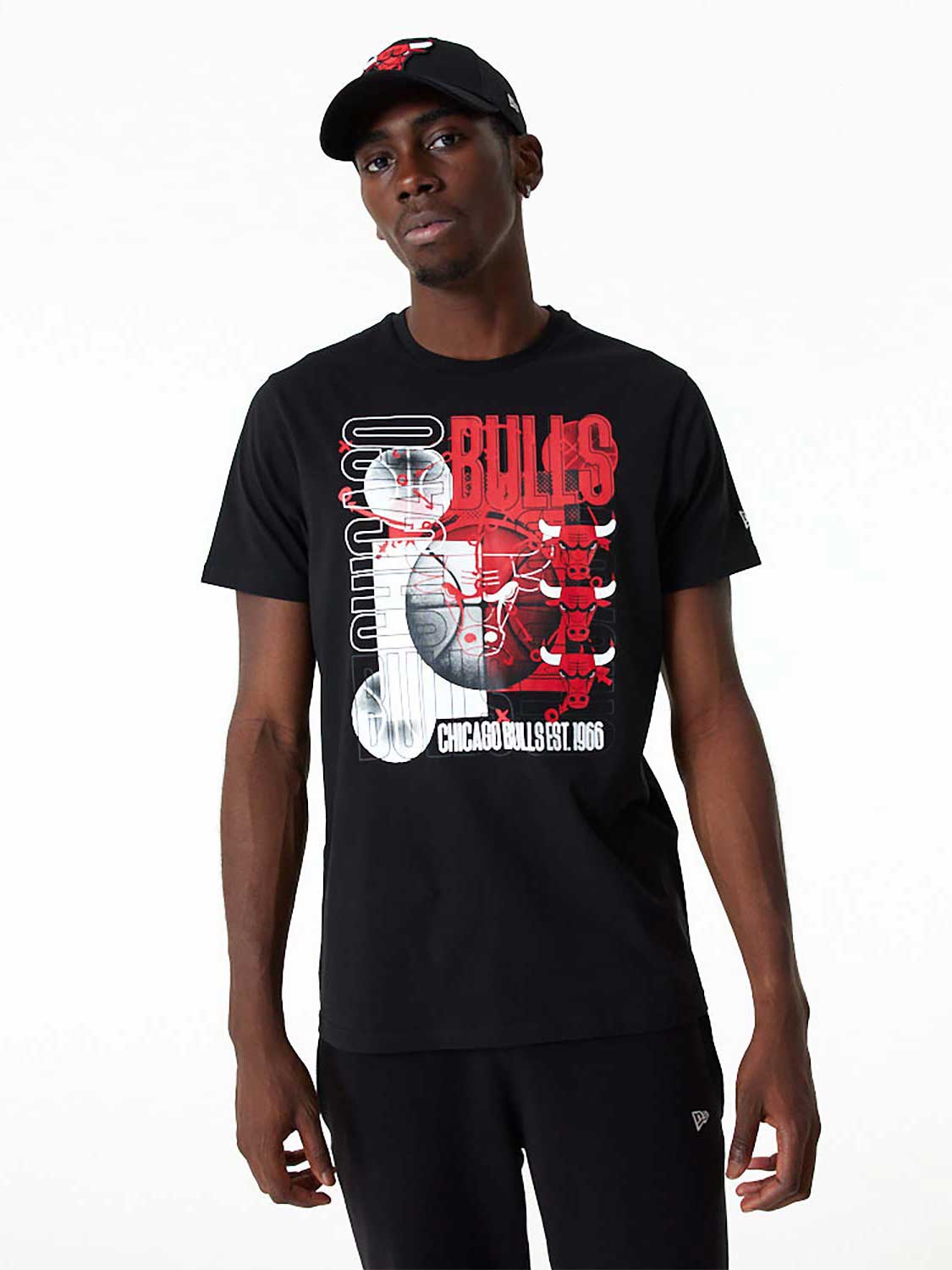 NEW ERA Тениска NBA CHICAGO BULLS