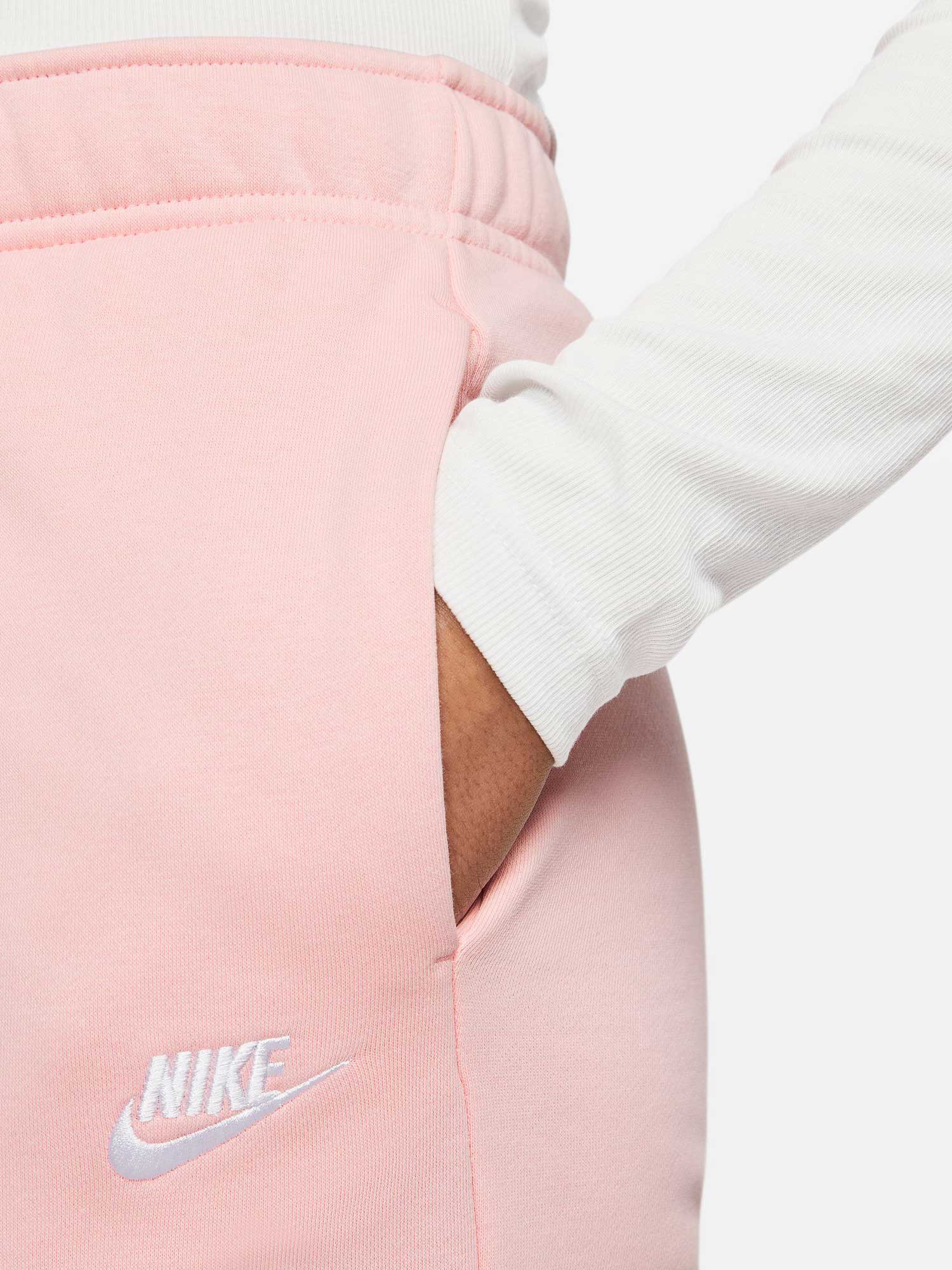 NIKE Спортно долнище W NSW CLUB FLC MR PANT STD
