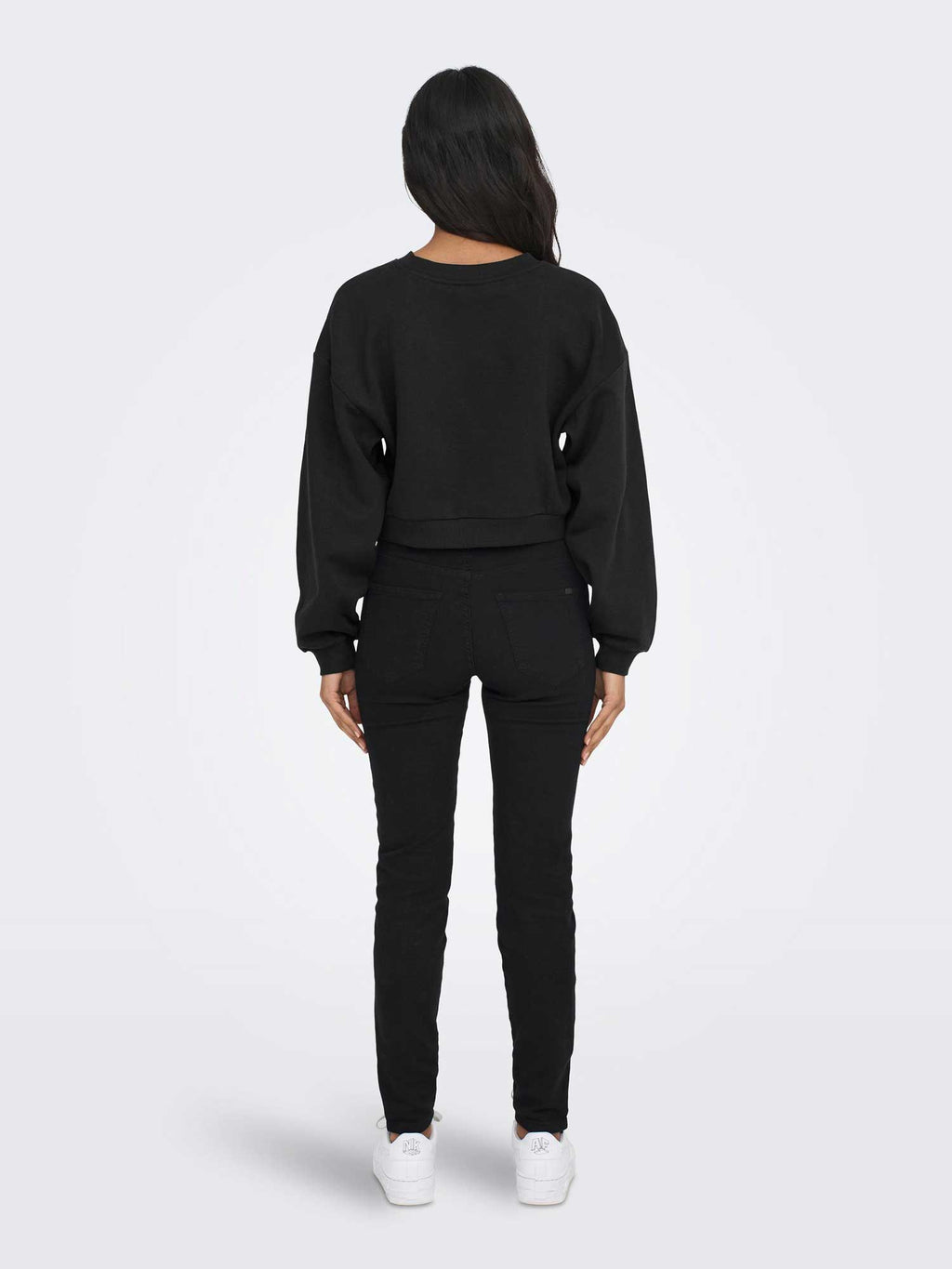 ONLY Блуза ONLODESSA L/S SHORT O-NECK CC SWT