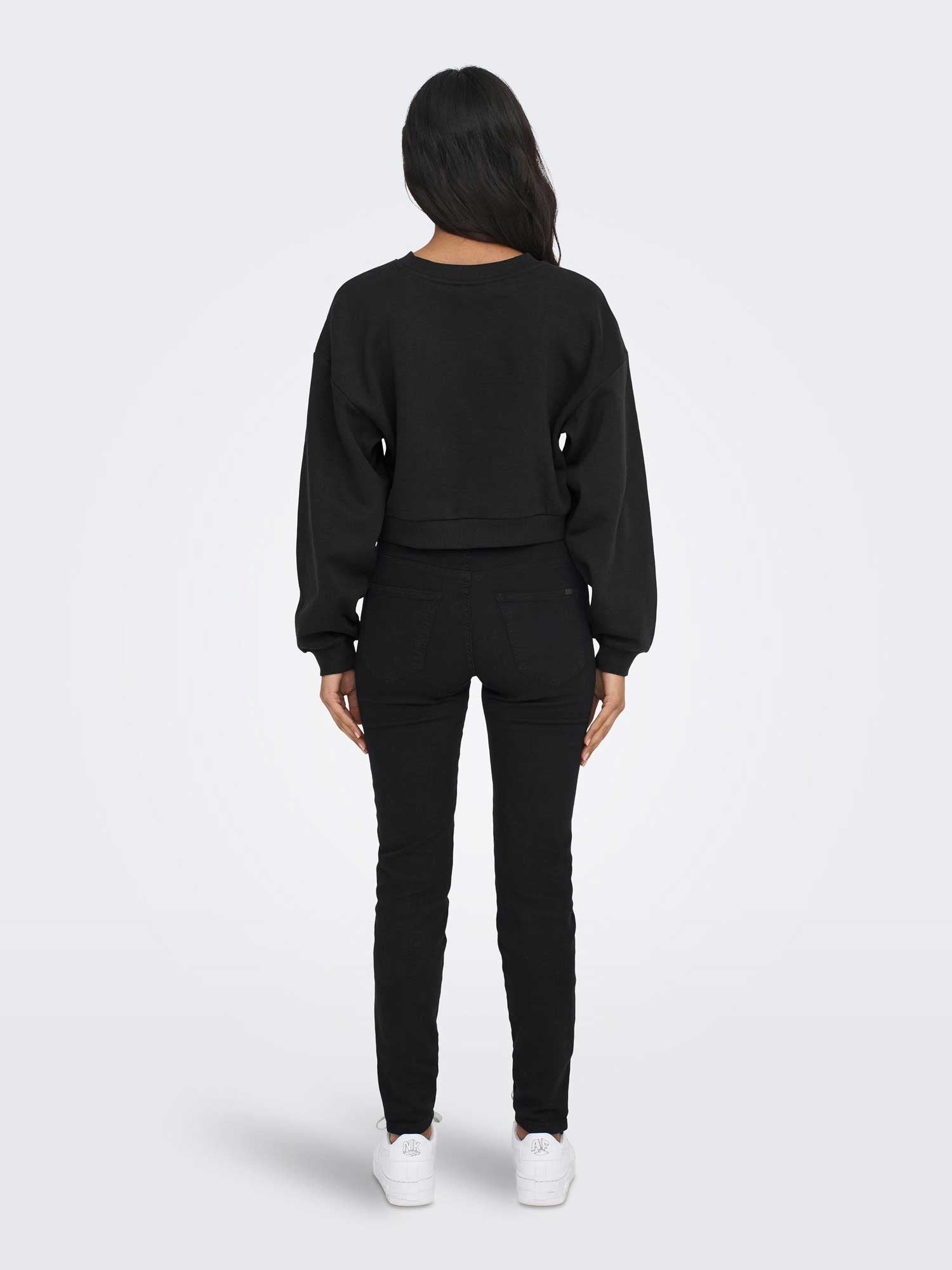 ONLY Блуза ONLODESSA L/S SHORT O-NECK CC SWT