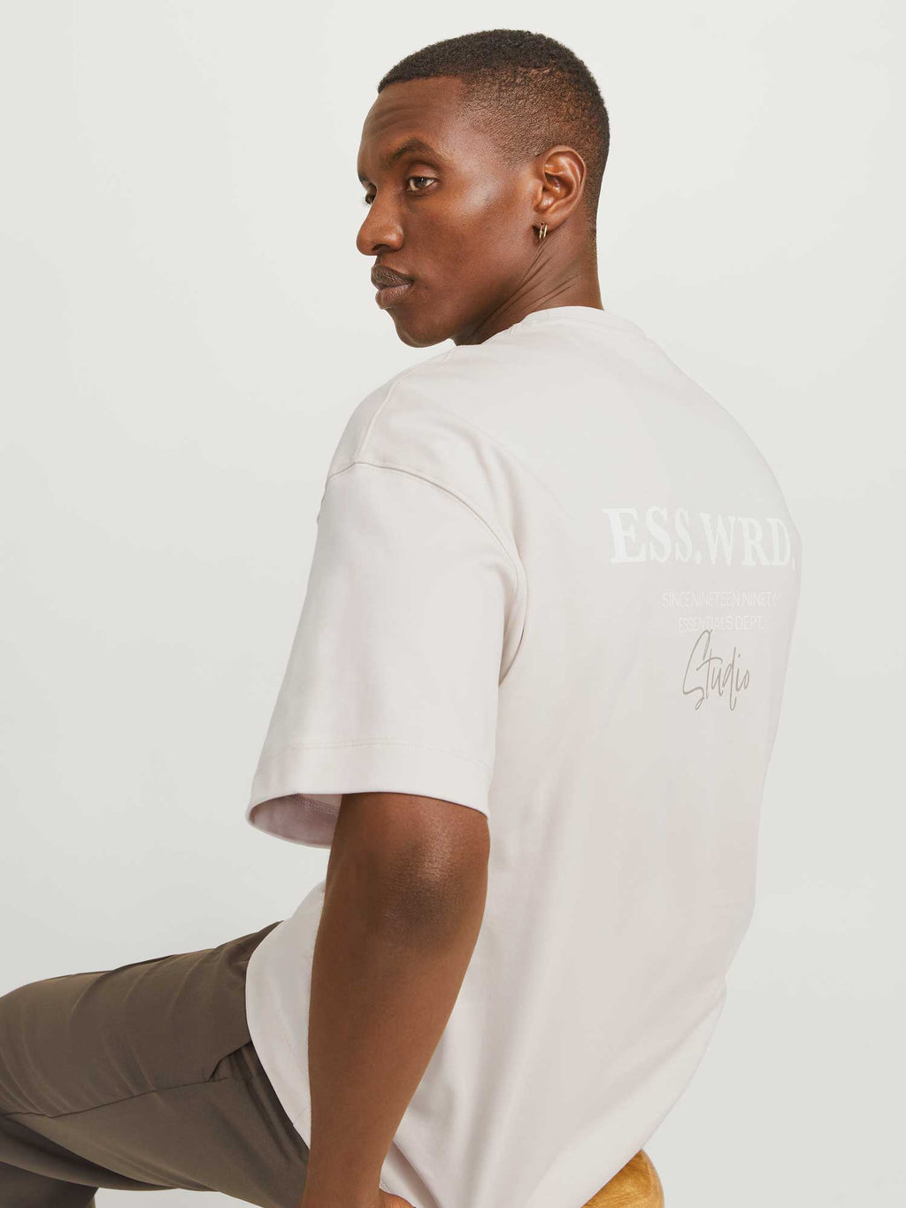 JACK & JONES Тениска JJEURBAN EDGE STUDIO TEE SS O-NECK NOOS