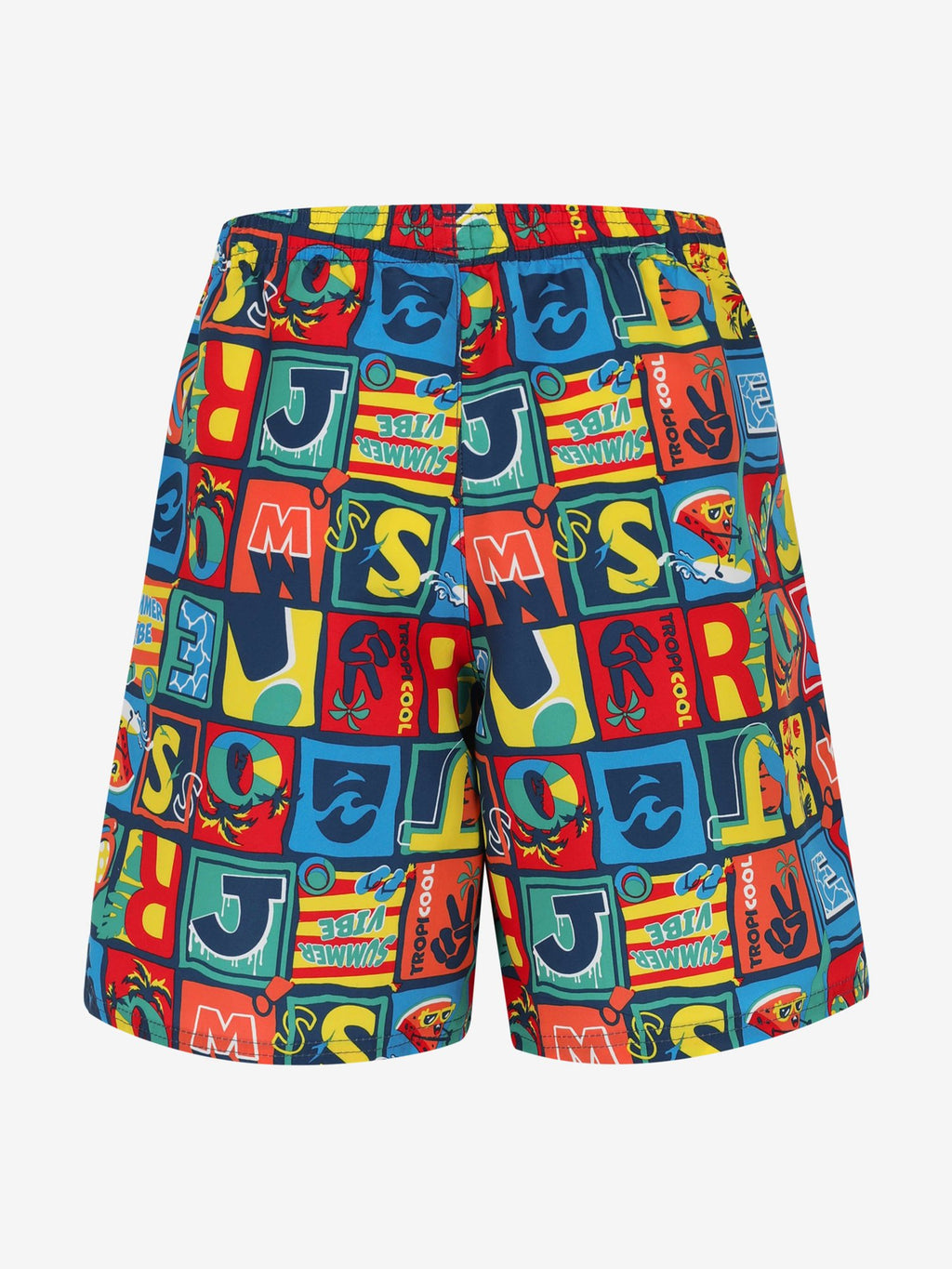 JOSS Плувни шорти Boys All-Over Printed Swim Shorts
