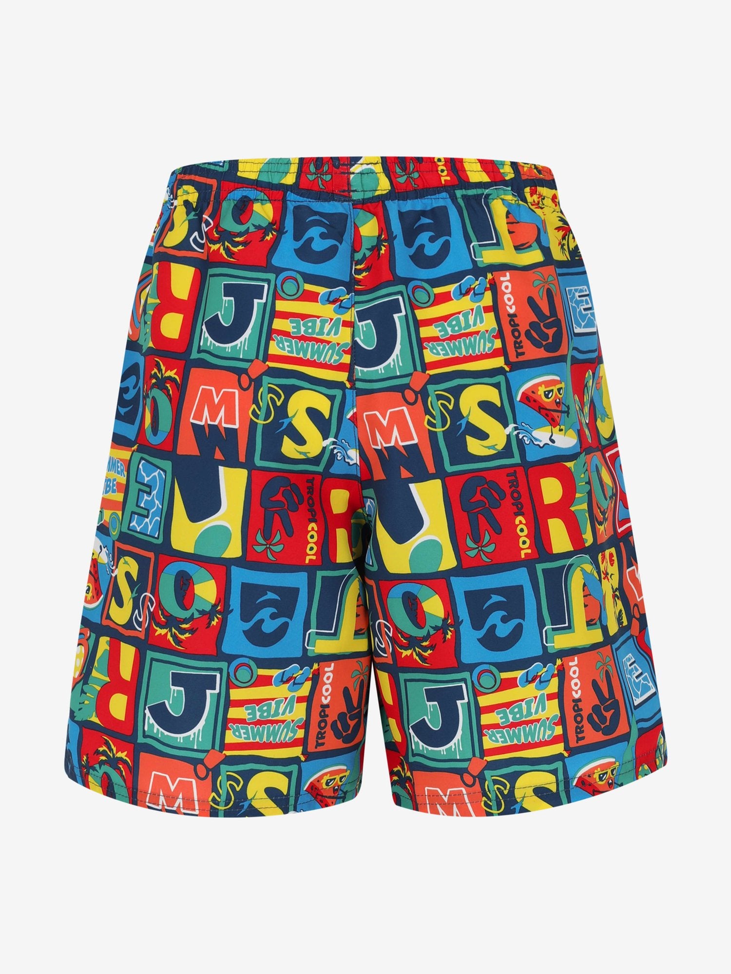 JOSS Плувни шорти Boys All-Over Printed Swim Shorts