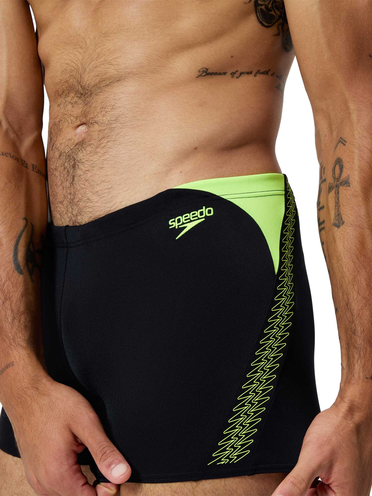 SPEEDO Бански MENS HYPERBOOM SPLICE AQUASHORT