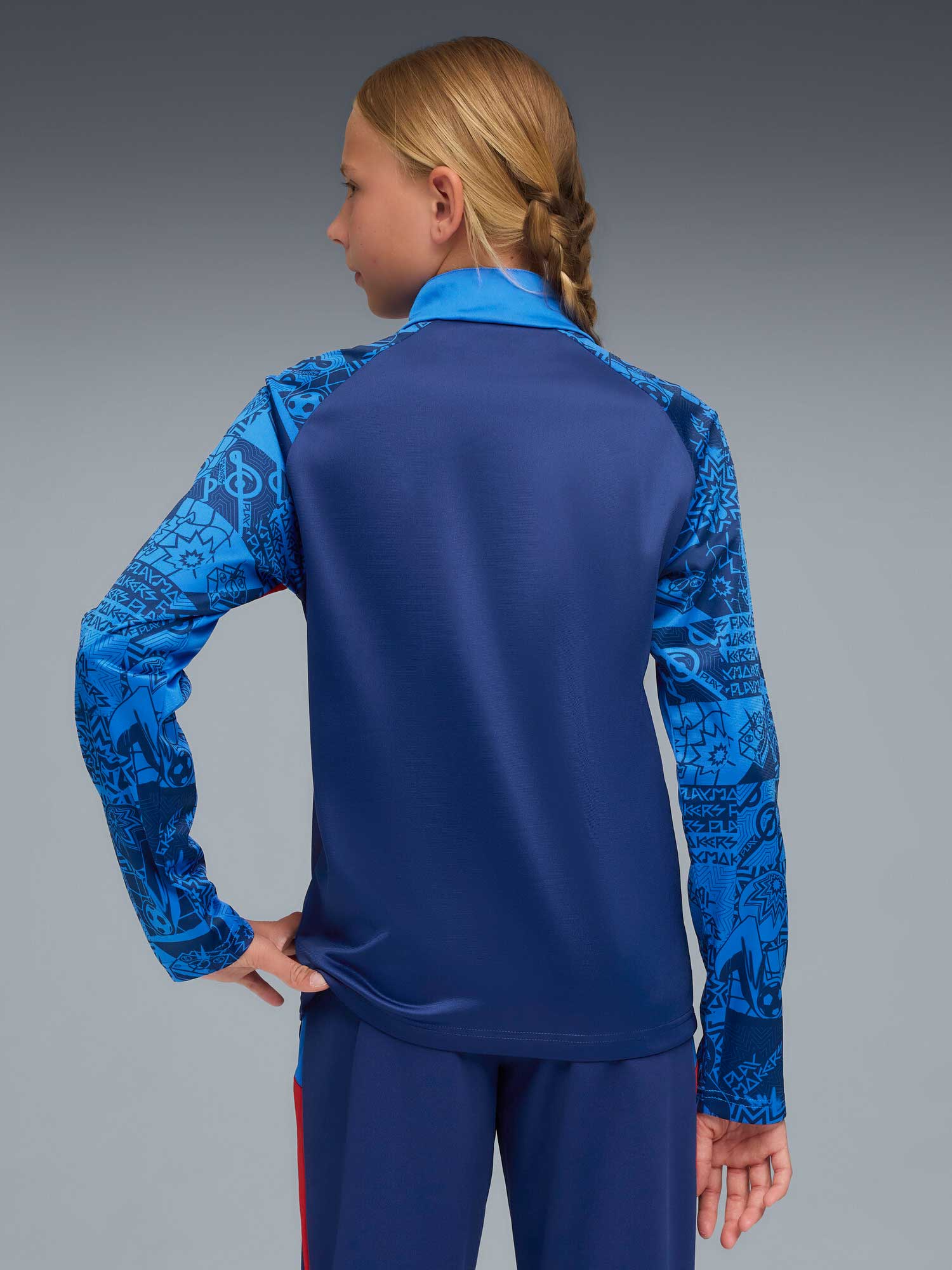 PUMA Блуза Neymar JR Playmaker 1/4 zip jr