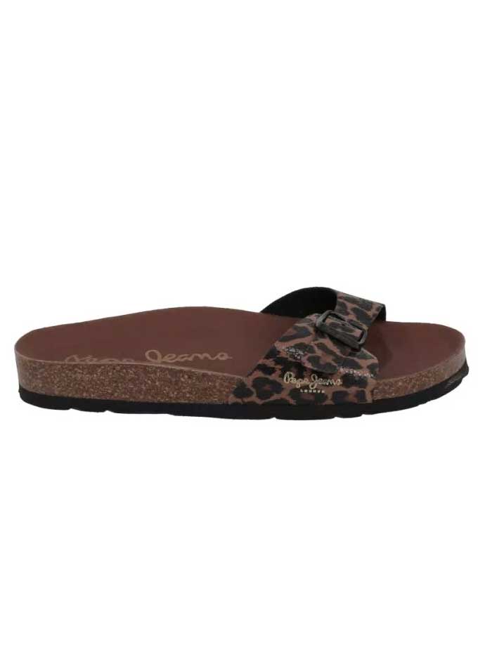 PEPE JEANS Чехли OBAN LEOPARD