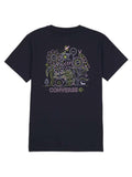 CONVERSE Тениска FLOWER GARDEN SLIM-FIT