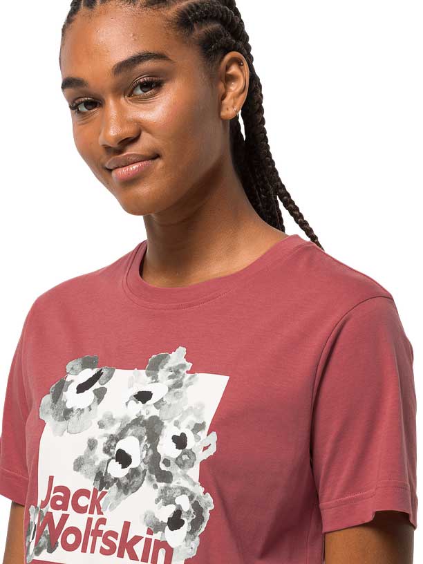 JACK WOLFSKIN Тениска FLORELL BOX T W
