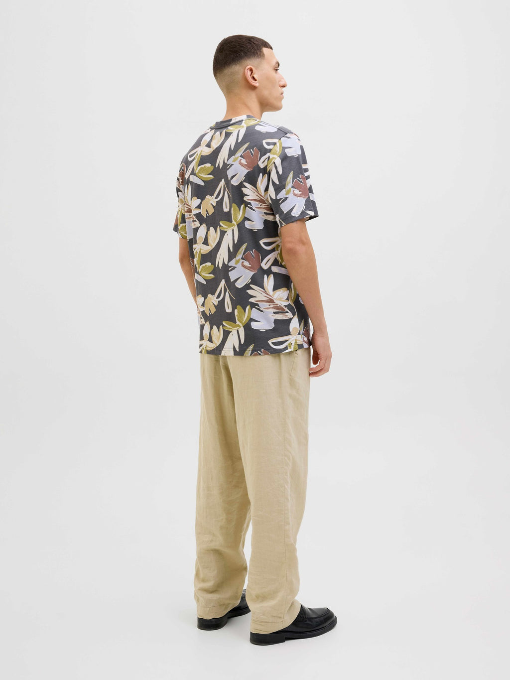 JACK & JONES Тениска JORVARENNA AOP TEE SS CREW NECK