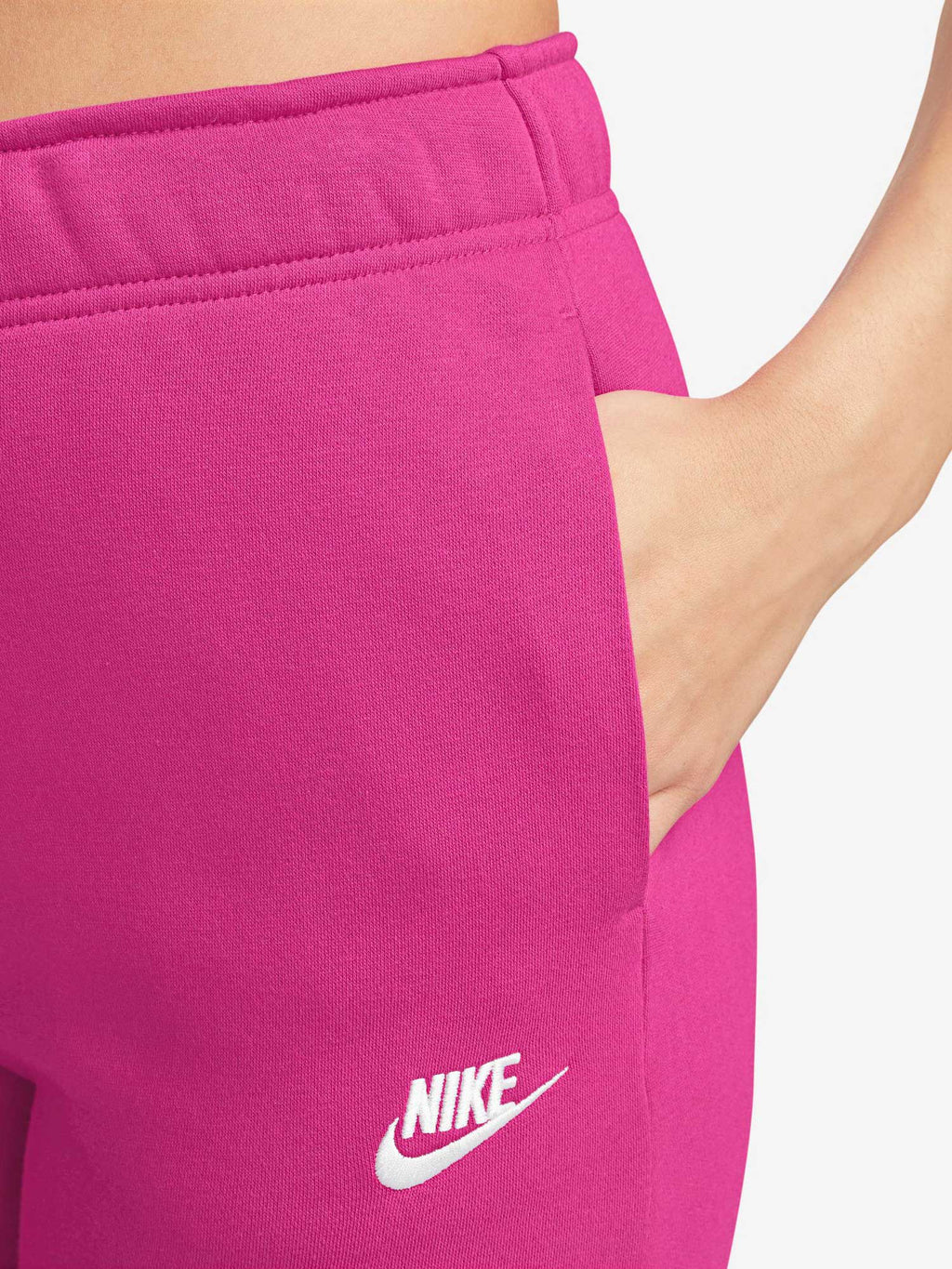 NIKE Спортно долнище W NSW CLUB FLC MR PANT STD