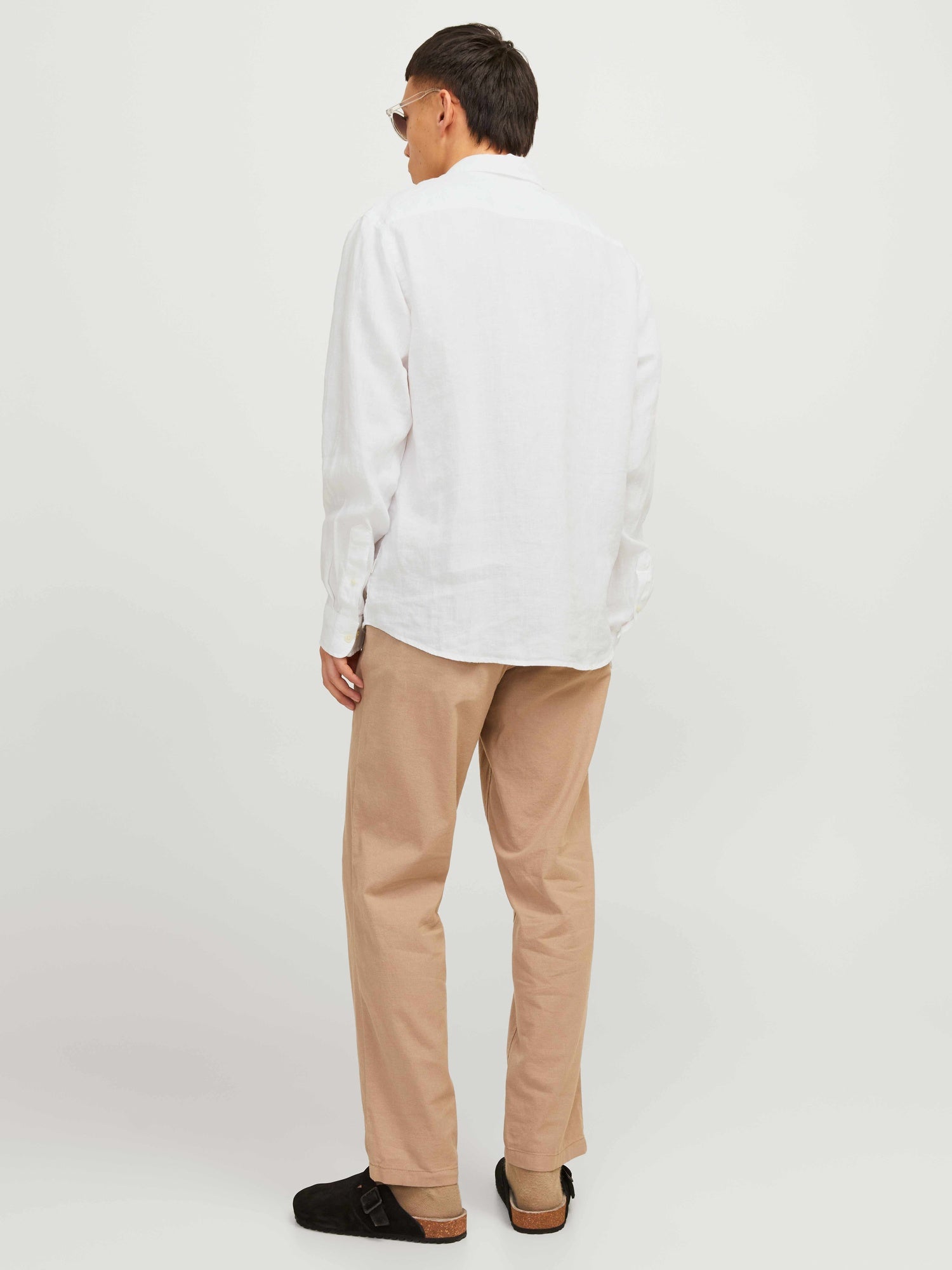 JACK & JONES Риза JPRCCLAWRENCE LINEN L/S SHIRT SN