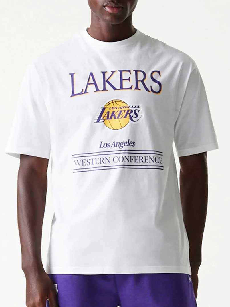 NEW ERA Тениска NBA TEAM GRAPHIC OS TEE LOSLAK
