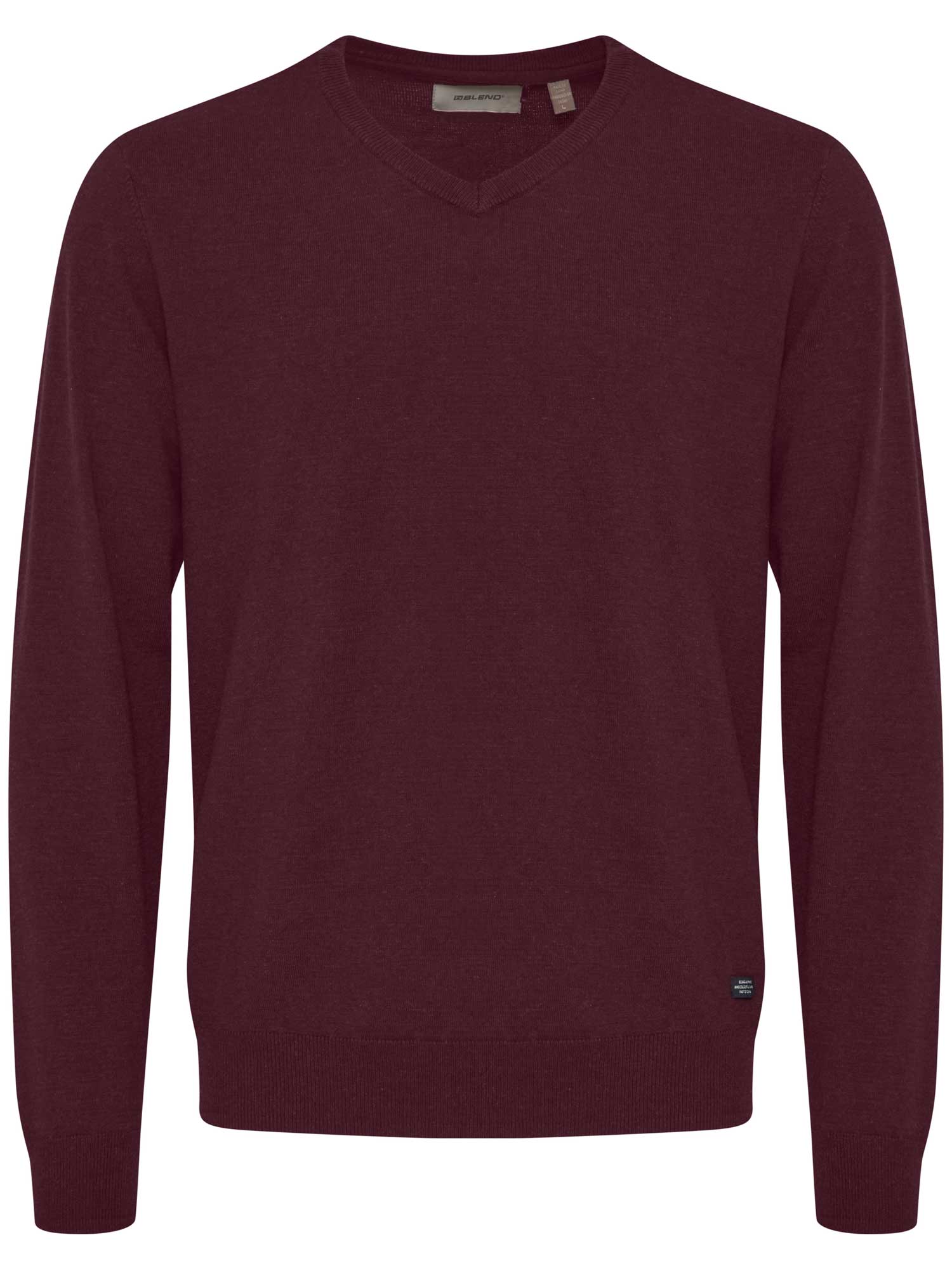 BLEND Пуловер BHBRUTON V-NECK KNIT NOOS