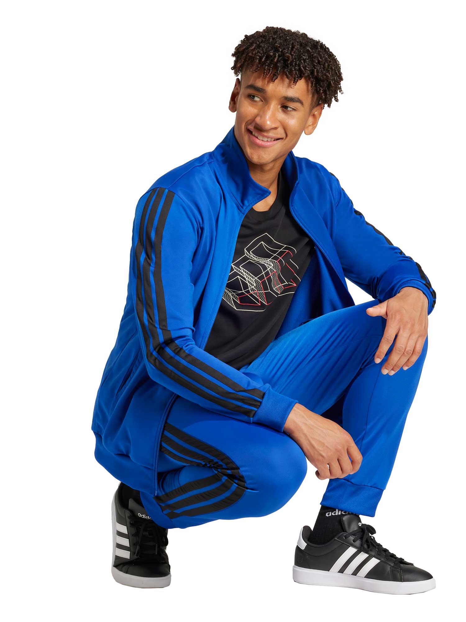 ADIDAS SPORTSWEAR Спортен екип Sportswear Basic 3-Stripes Tricot