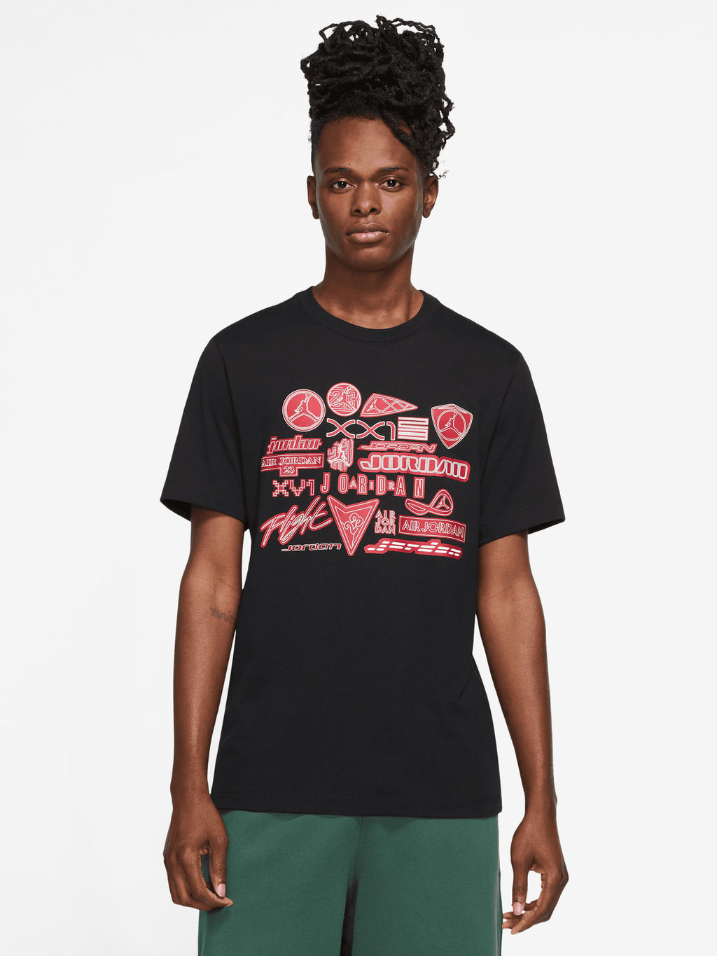 JORDAN Тениска M J BRAND GFX SS CREW 4