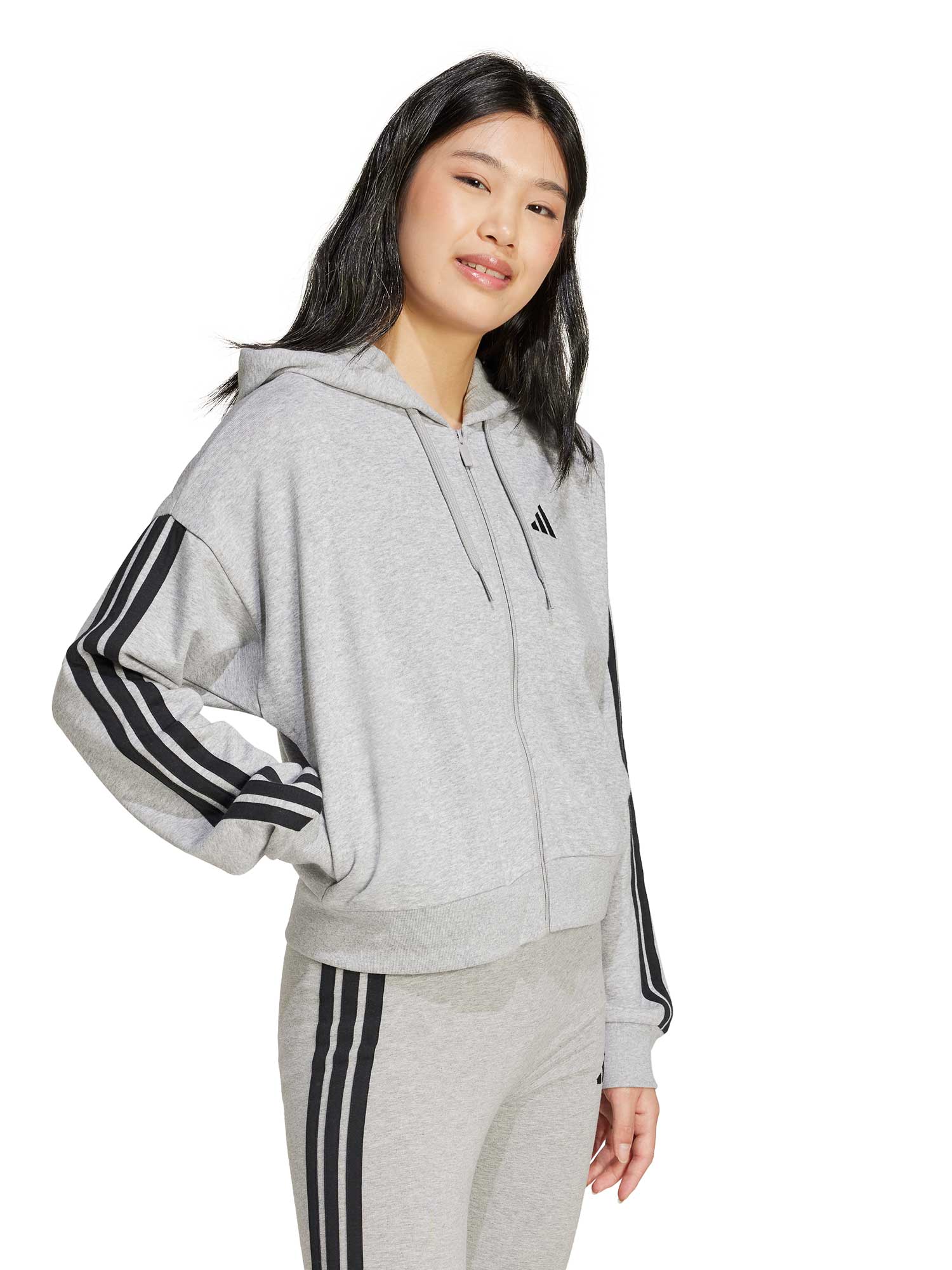 ADIDAS SPORTSWEAR Суитшърт Essentials 3-Stripes French Terry