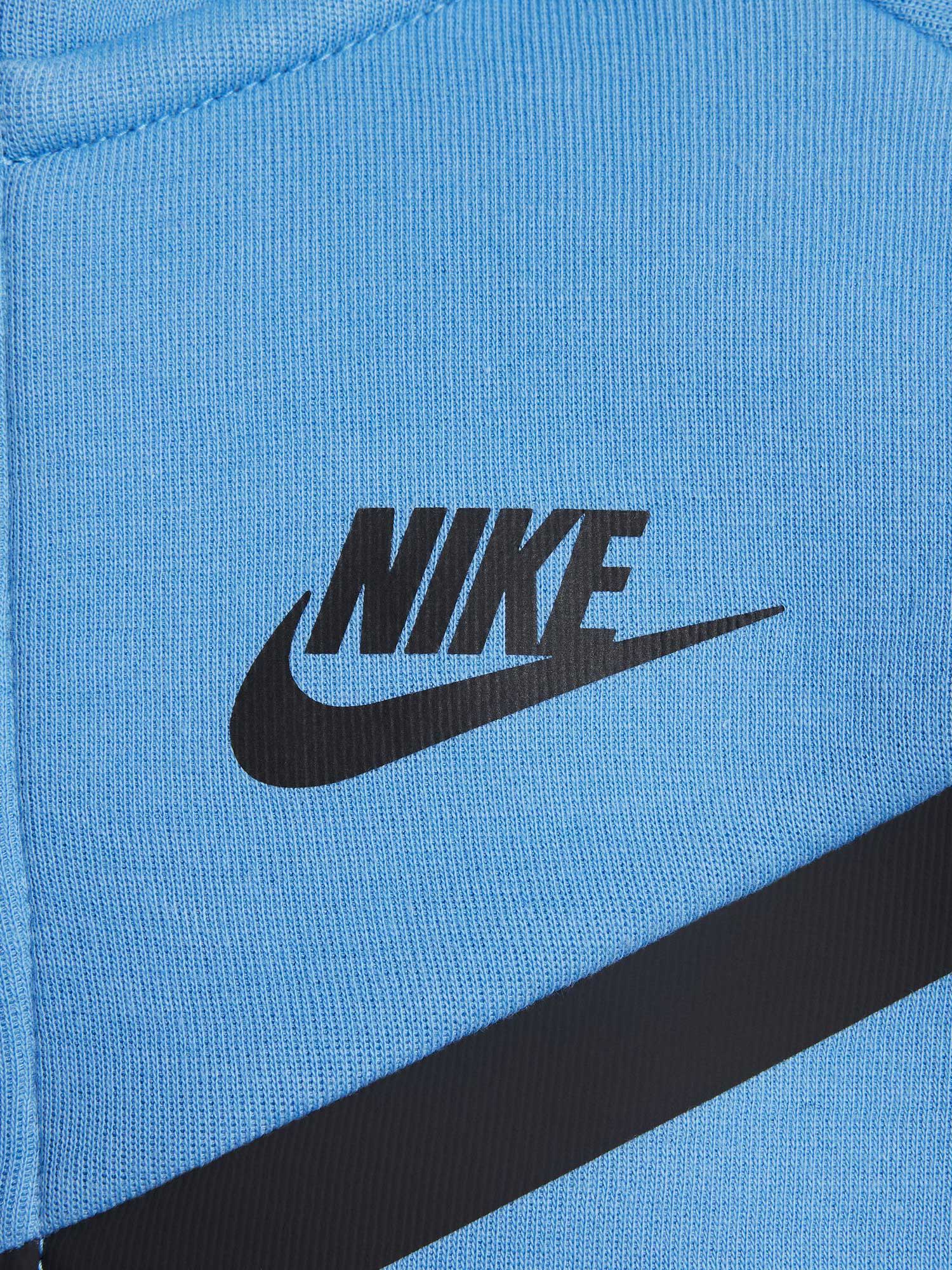 NIKE Суитшърт G NSW TCH FLC HD FZ LS - PD