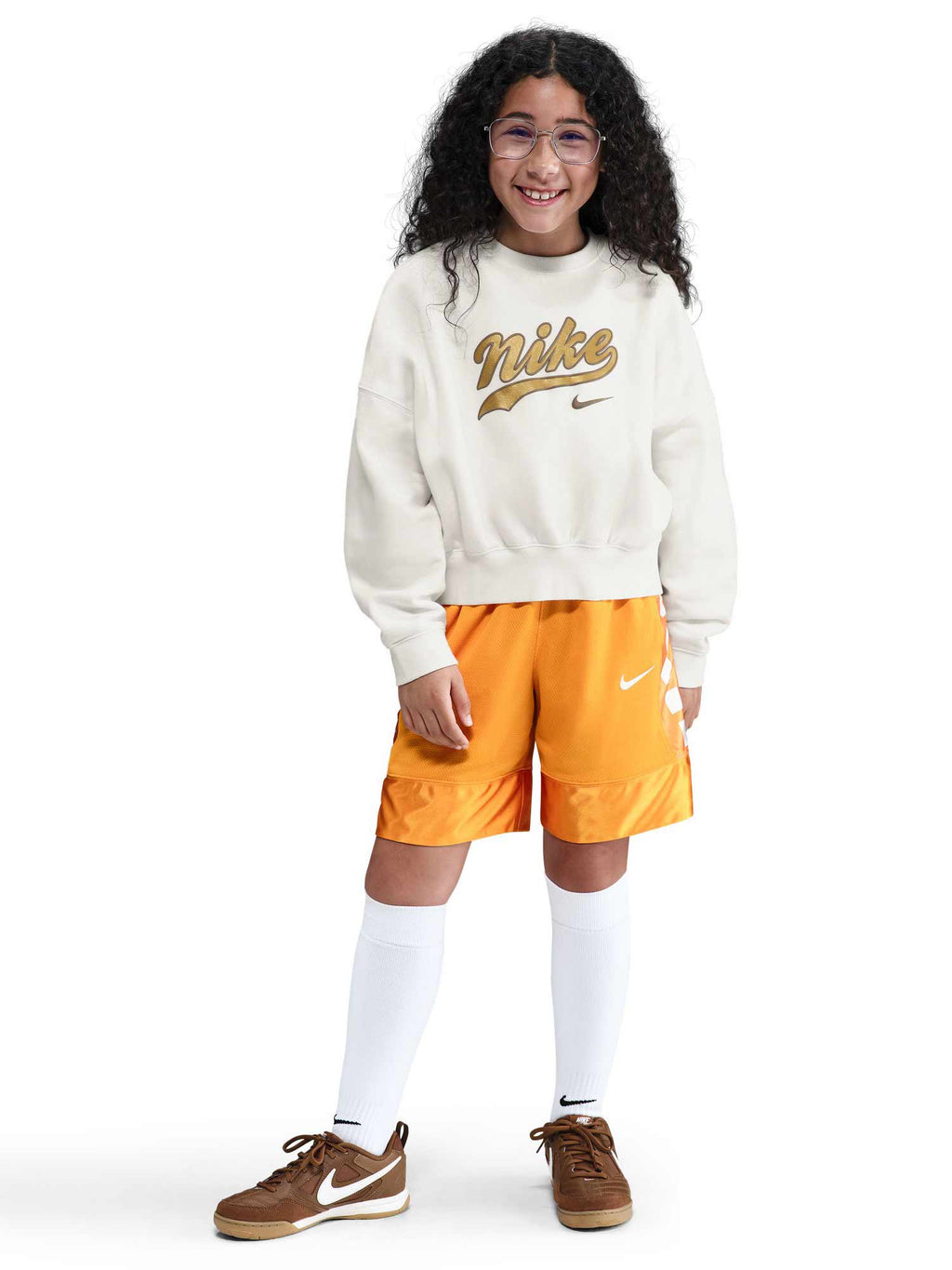 NIKE Блуза G NSW TREND FLC CRP CREW