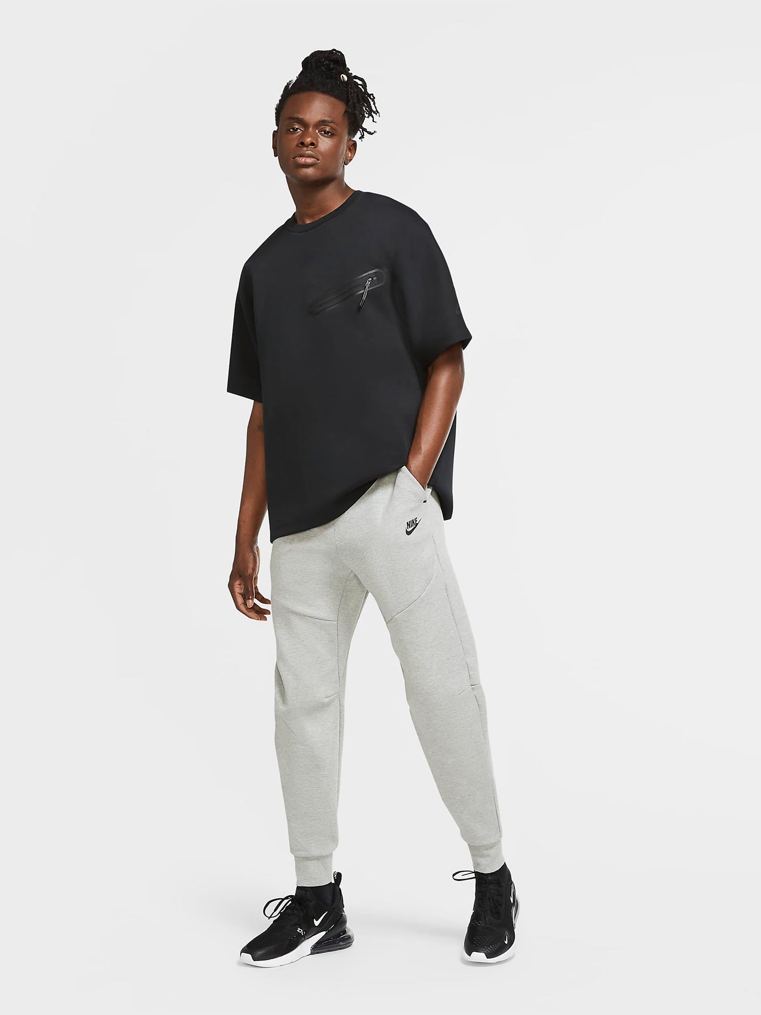 NIKE Спортно долнище M TCH FLC JGGR