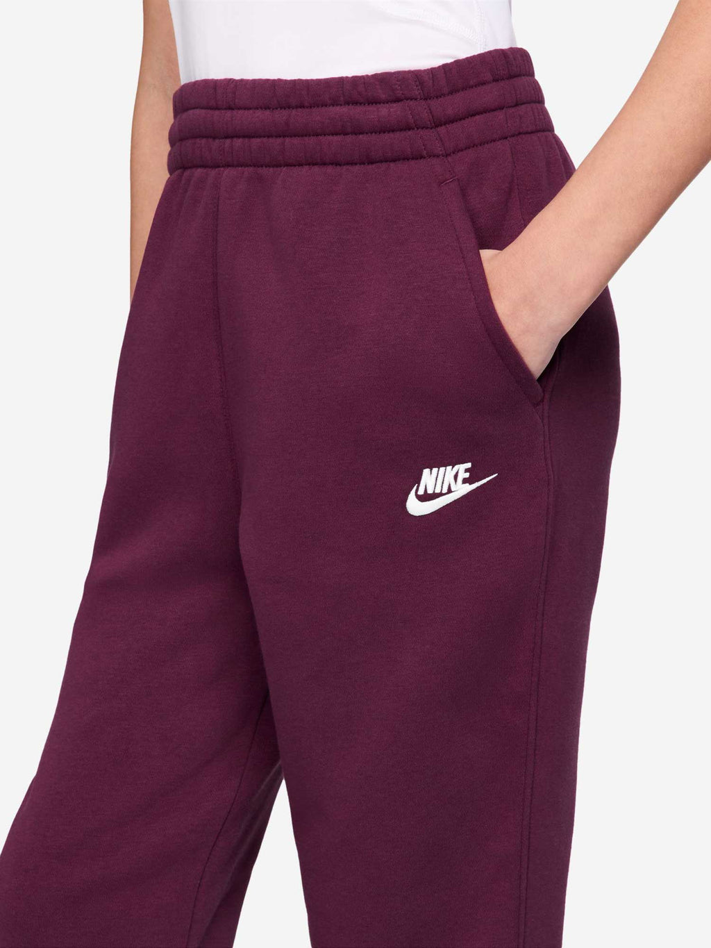 NIKE Спортно долнище G NSW CLUB FLC HR FTD PNT LBR