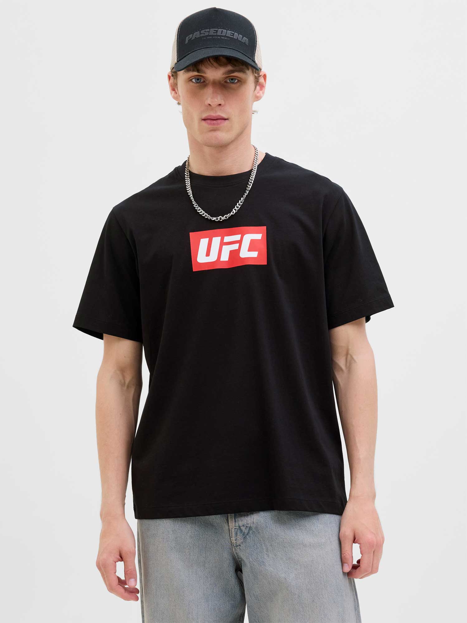 JACK & JONES Тениска JCOUFC TEE SS C.N STYD