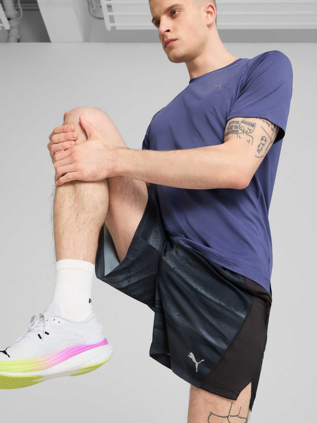 PUMA Къси панталони RUN VELOCITY AOP 7 SHORT