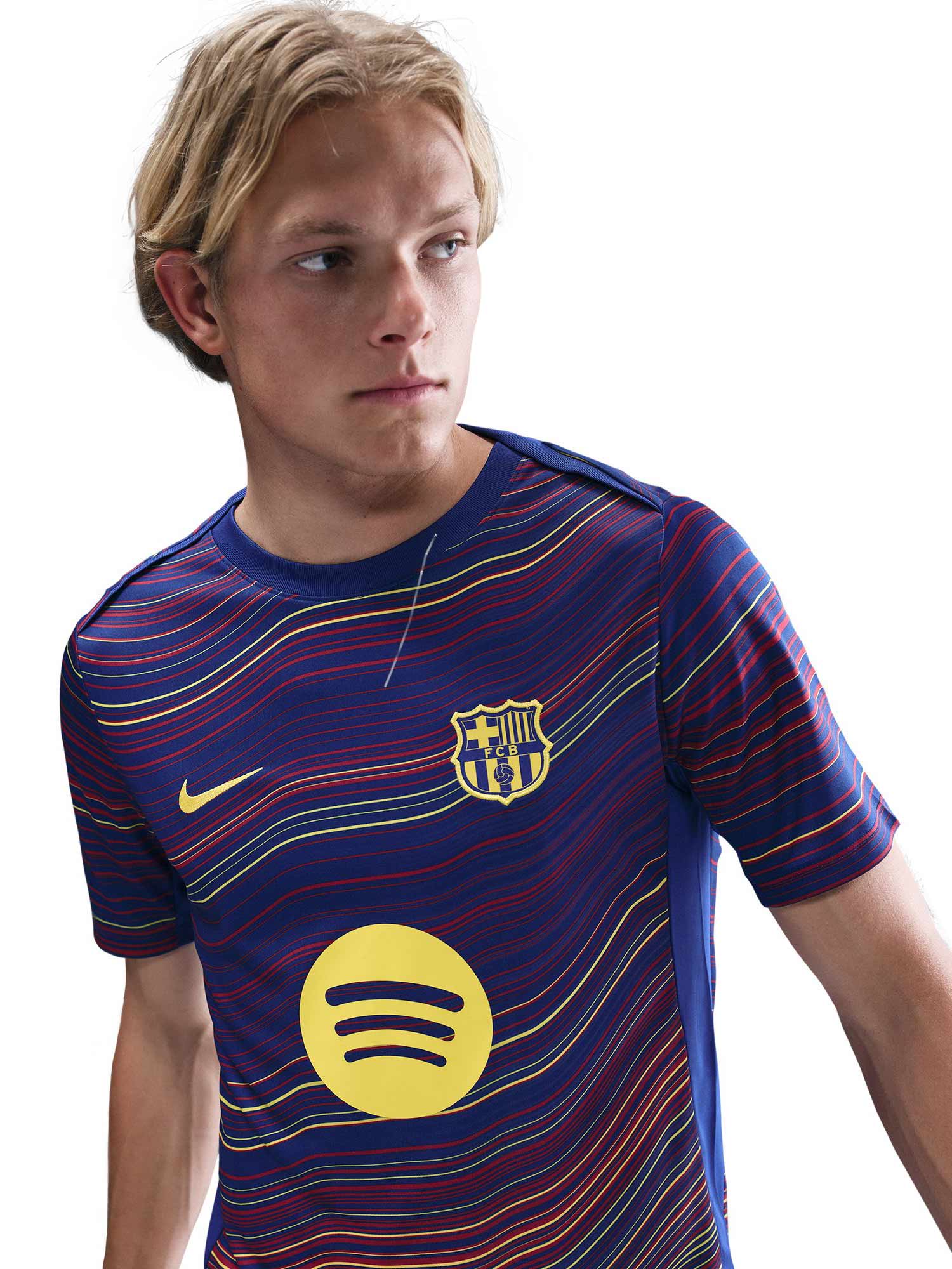 NIKE Тениска FCB MNK DF ACDPR SS TOP K HMPM