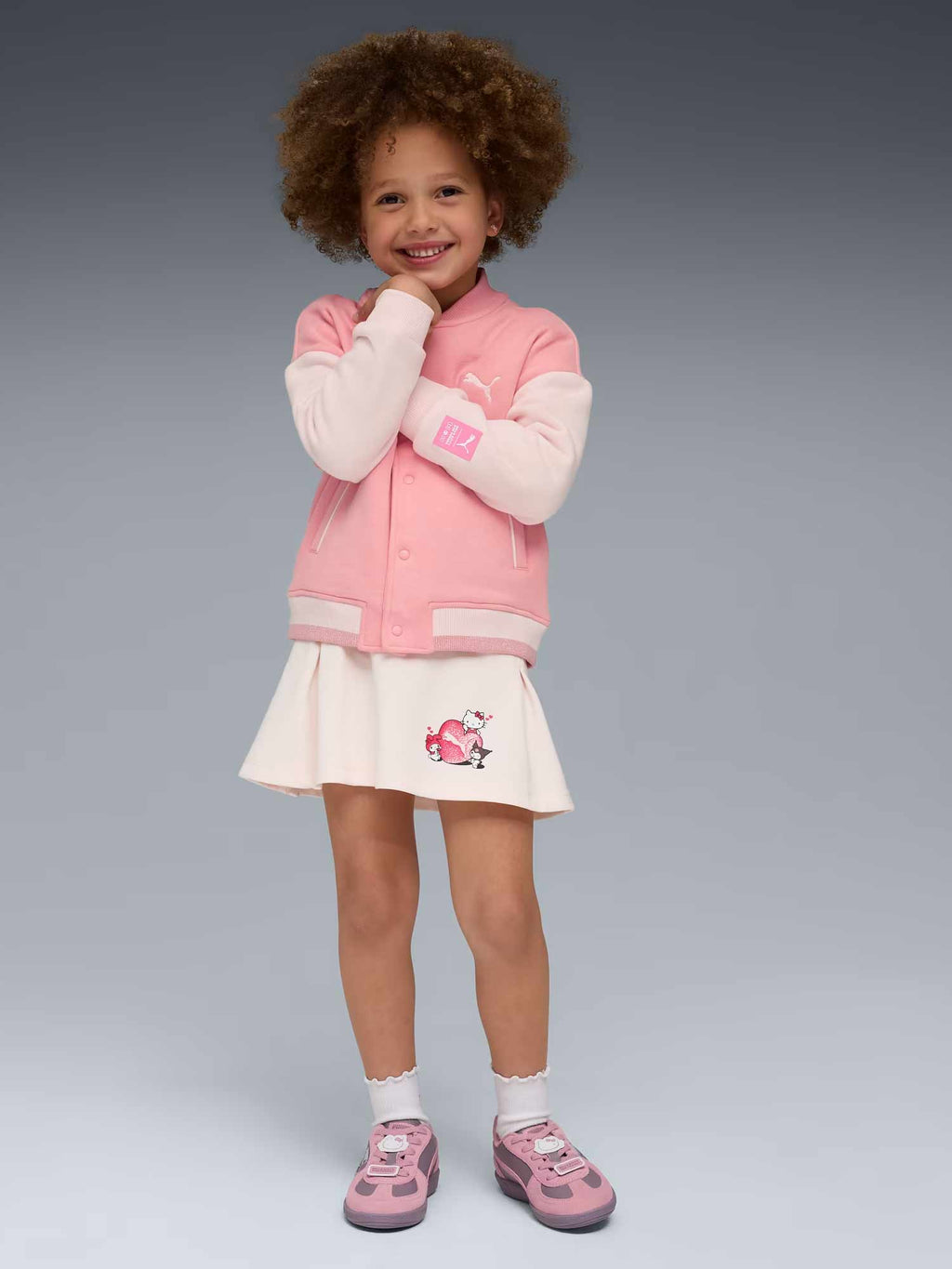 PUMA Спортно горнище PUMA X HELLO KITTY & FRIENDS Bomber Jacket FL