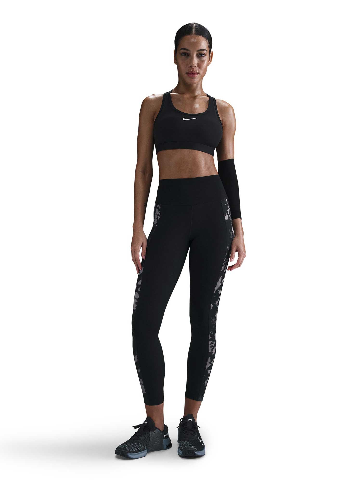 NIKE Клин W NK ONE DF HR 7/8 TIGHT AOP