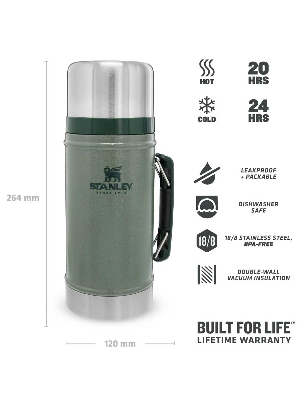 STANLEY Термо бутилка за храна The Legendary - 0.94L