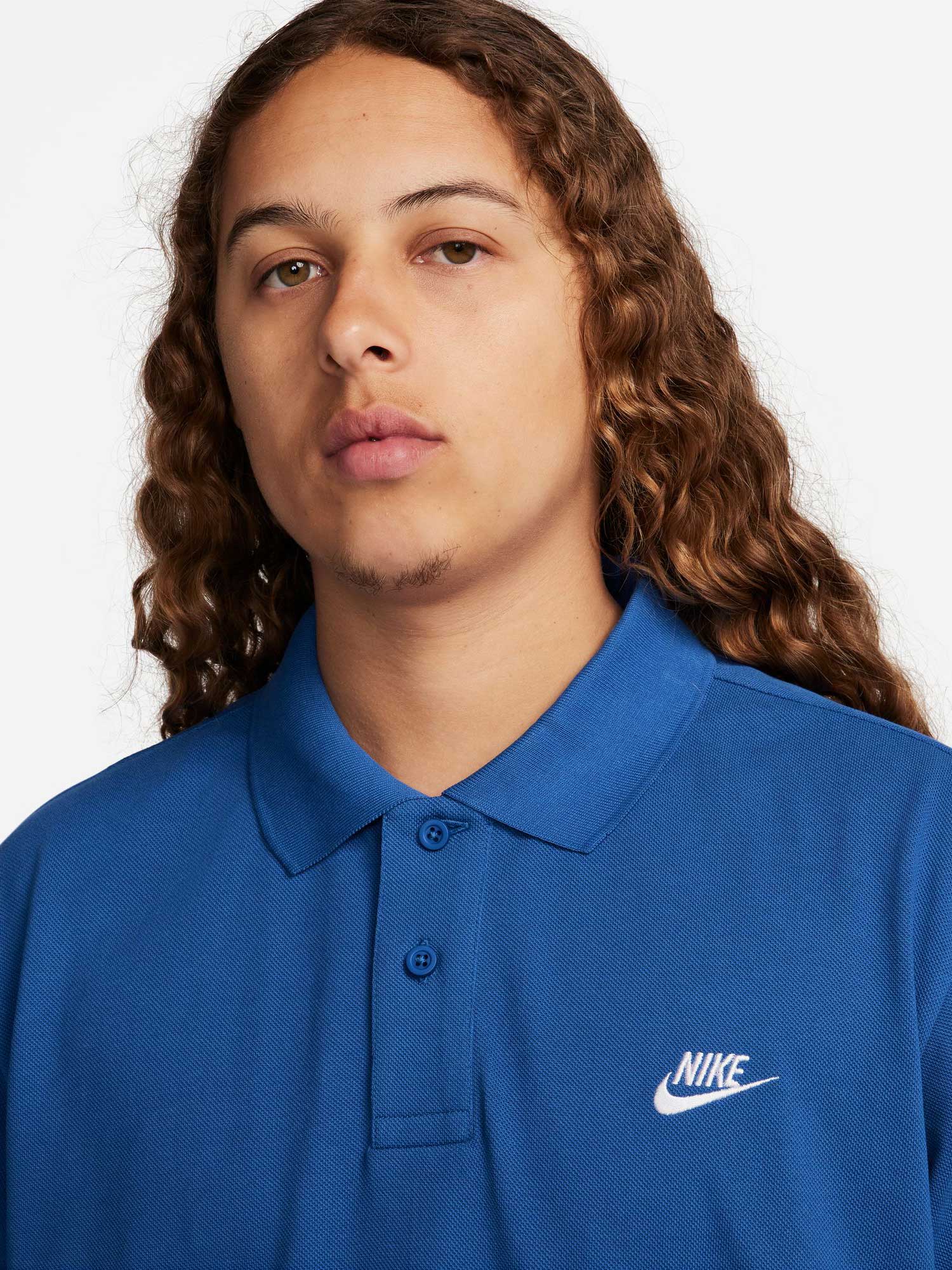 NIKE Поло тениска M NK CLUB SS POLO PIQUE