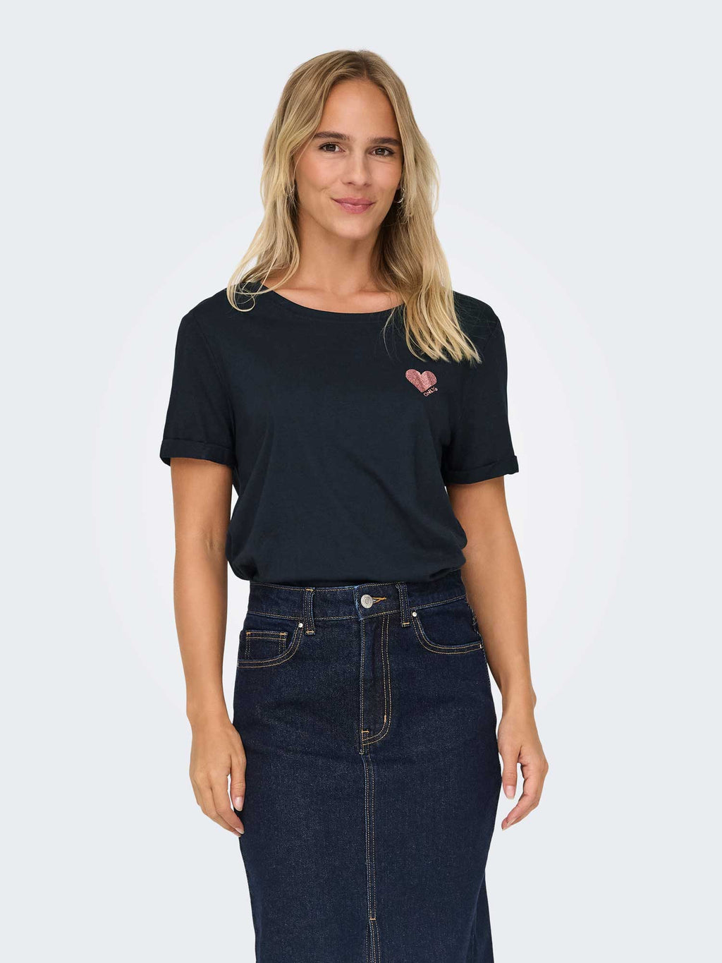ONLY Тениска ONLKITA LIFE S\/S TOP NOOS